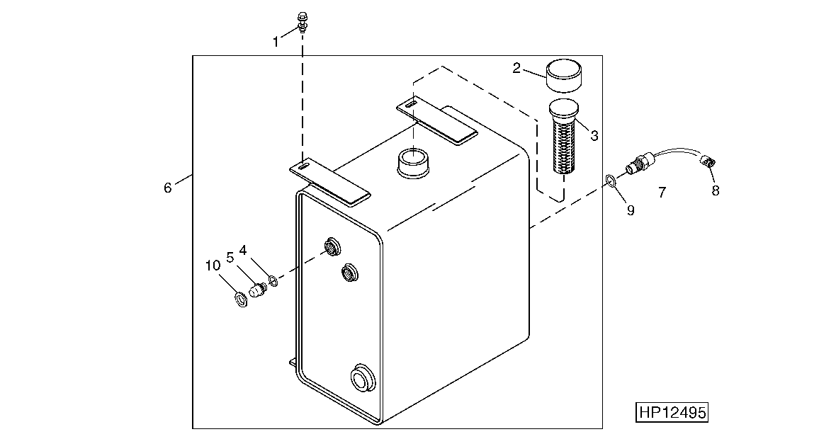 HYDRAULIC / HYDROSTATIC OIL RESERVOIR AND MOUNTINGS