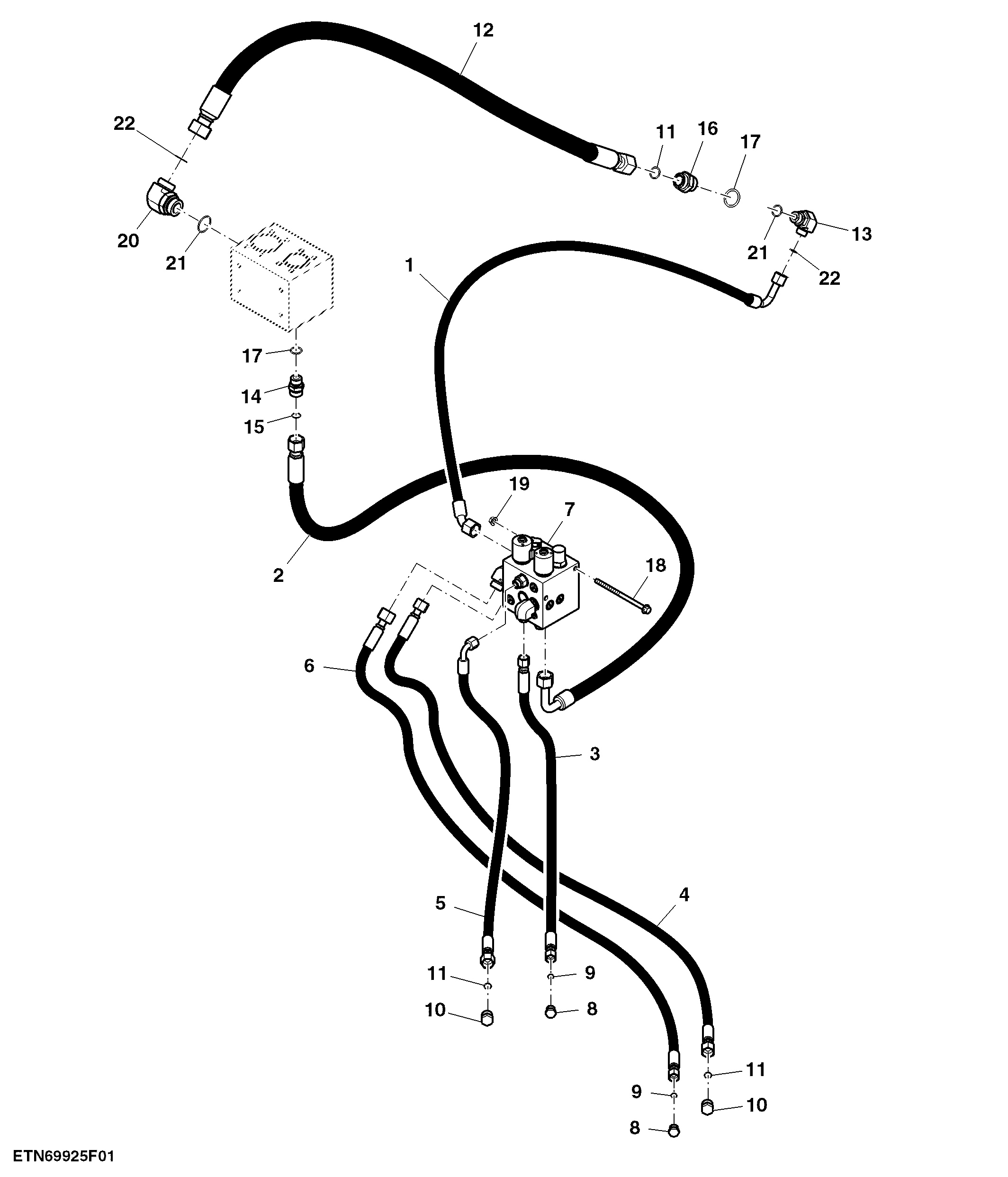 PowerCast™ Hoses, Dual Flow Control (For North America)