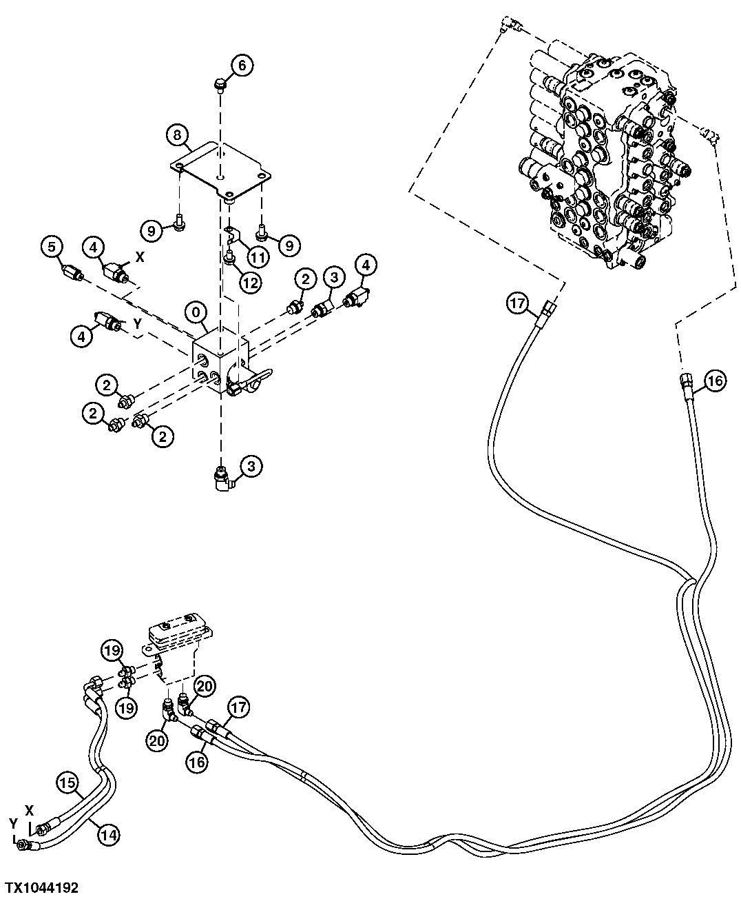 Pilot Lines (Control Valve Top To Pilot Signal Manifold)