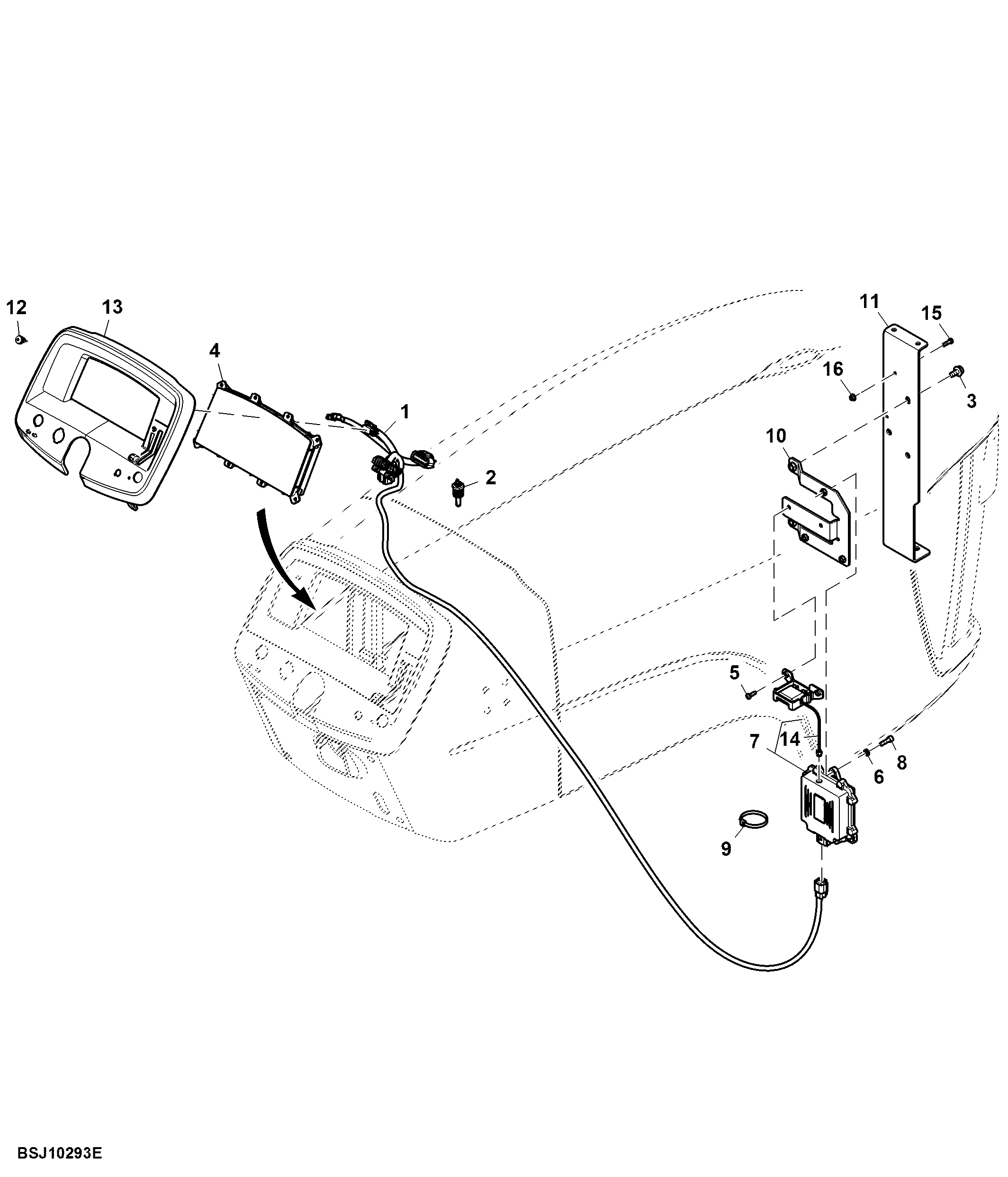 Telematics Kit, Base 2400 RPM (For Old Tractors)