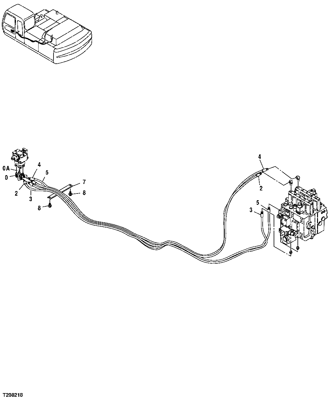 PILOT LINES (PROPEL PILOT CONTROLLER TO CONTROL VALVE)