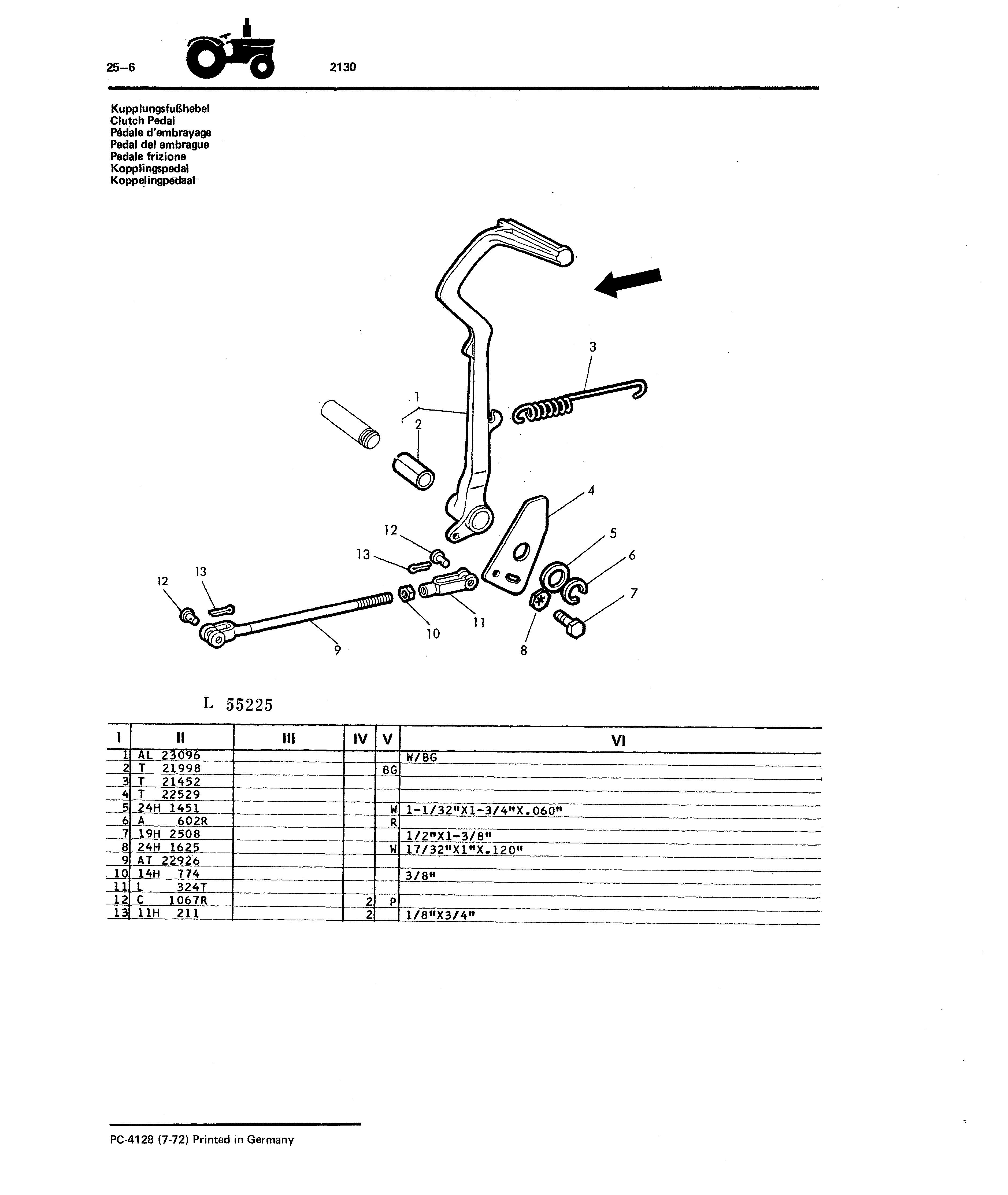 Clutch Pedal