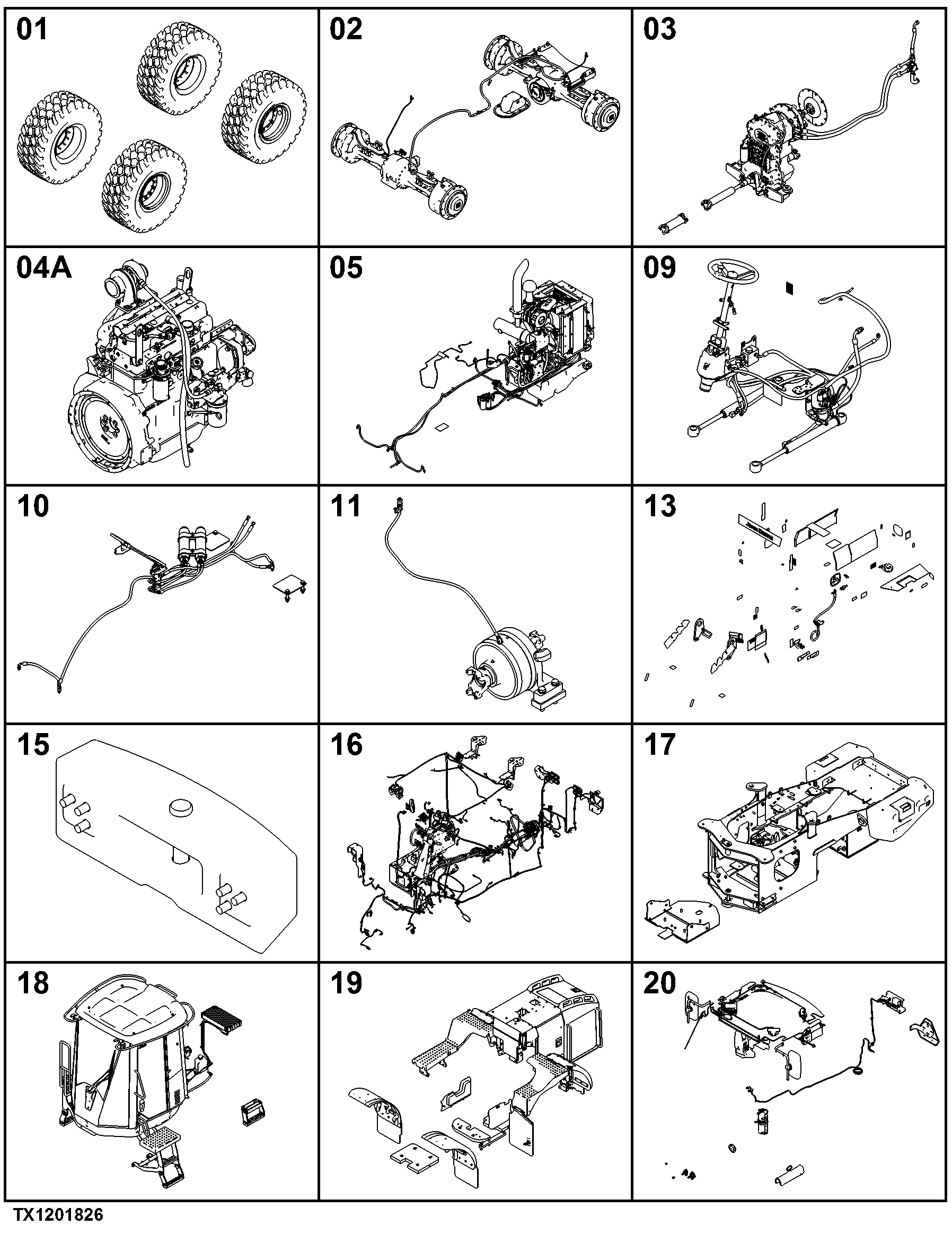 444K Loader (PIN: 1DW444K_ _ _D670308- )(Engine 4045HDW54-RE536780)