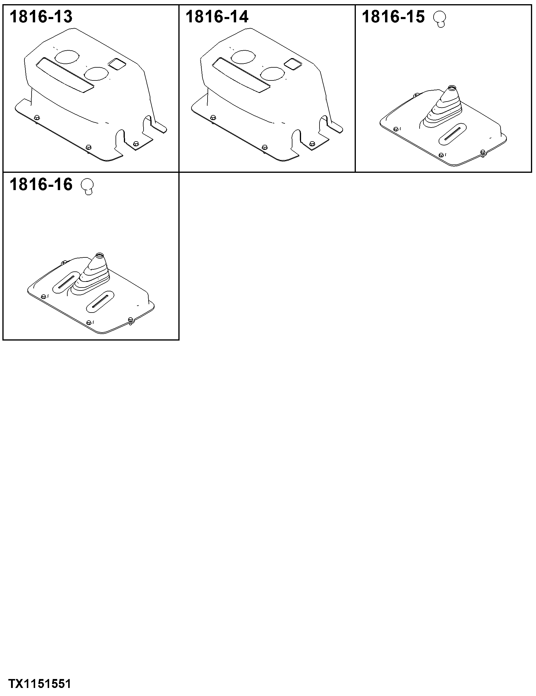 1816 Instrument and Control Mounting Structure