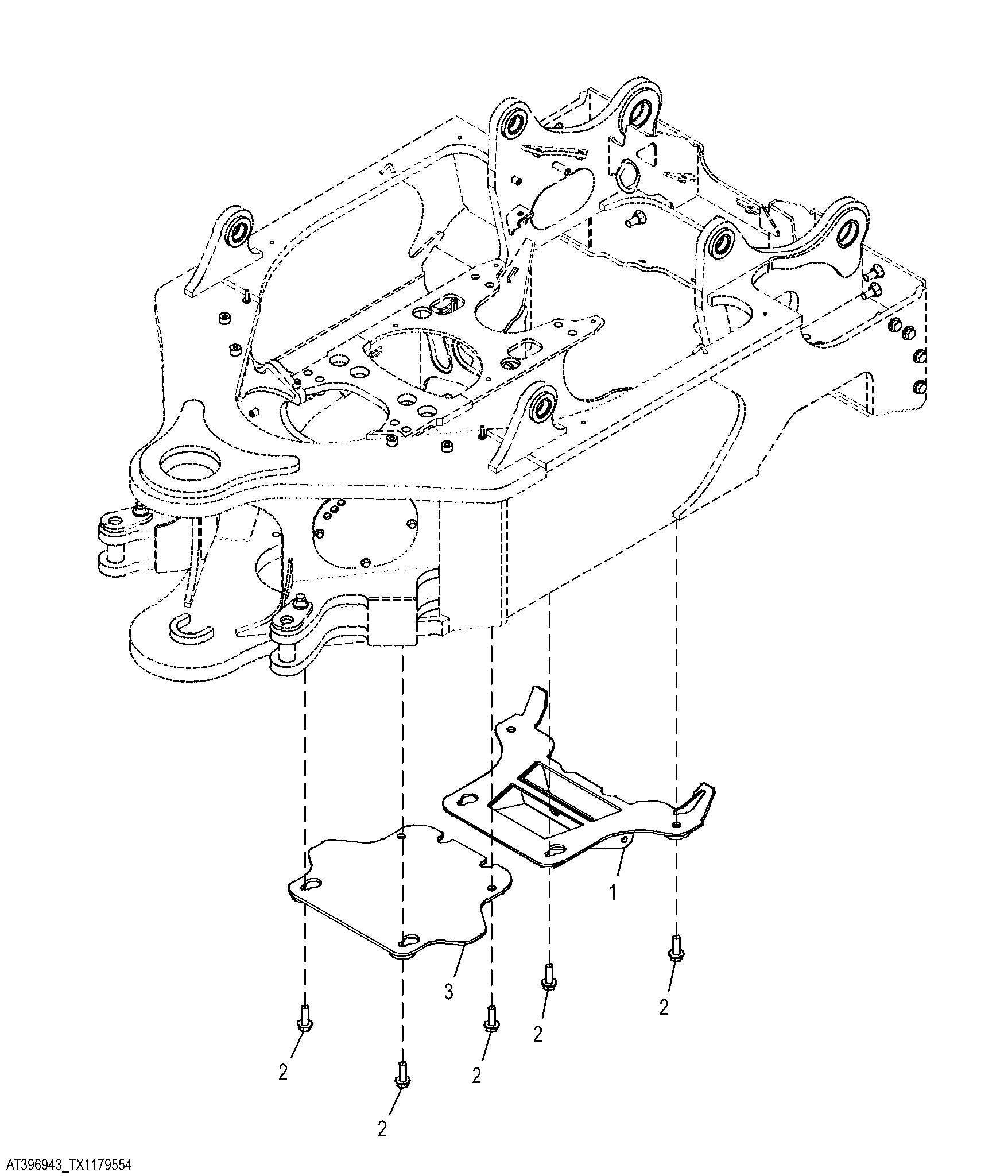 Equipment Frame Guards, Dual Function Arch - 1700 Series TeamMate™