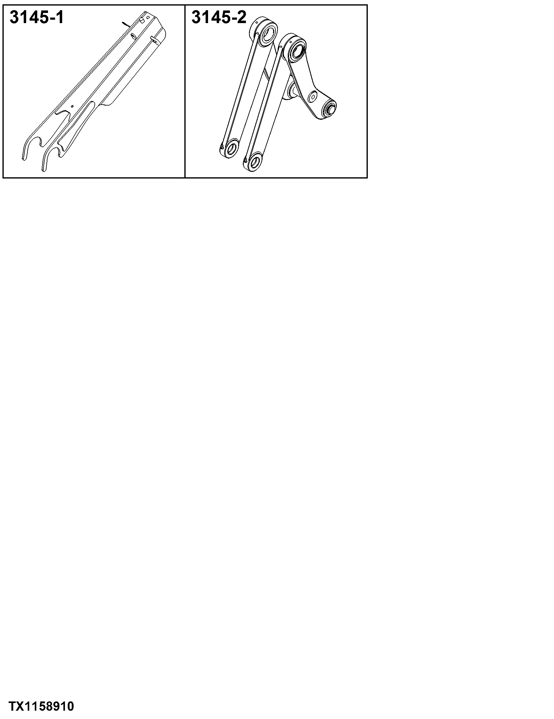 3145 Bucket Loader Linkage