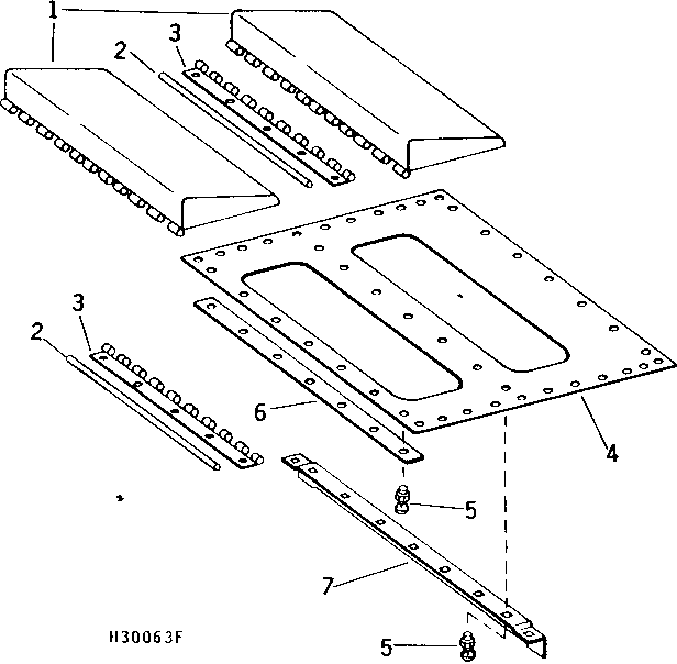 FEEDER HOUSE TOP SHEET AND DOORS (SIDEHILL) ( - 403300)