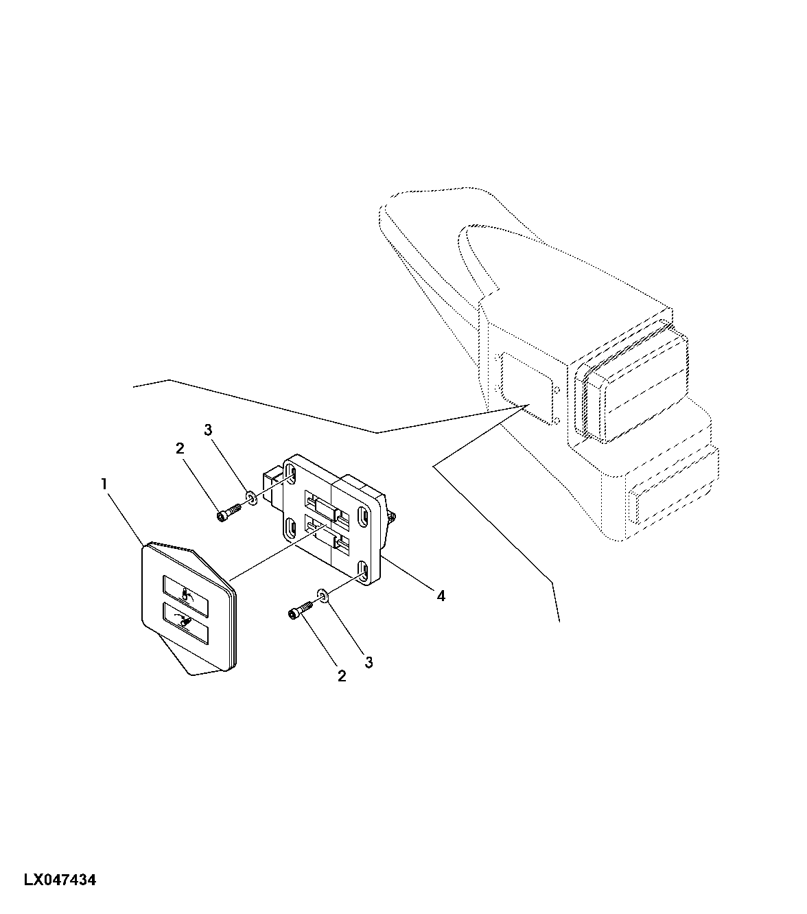 REMOTE CONTROL, ELECTRO-HYDRAULIC ROCKSHAFT