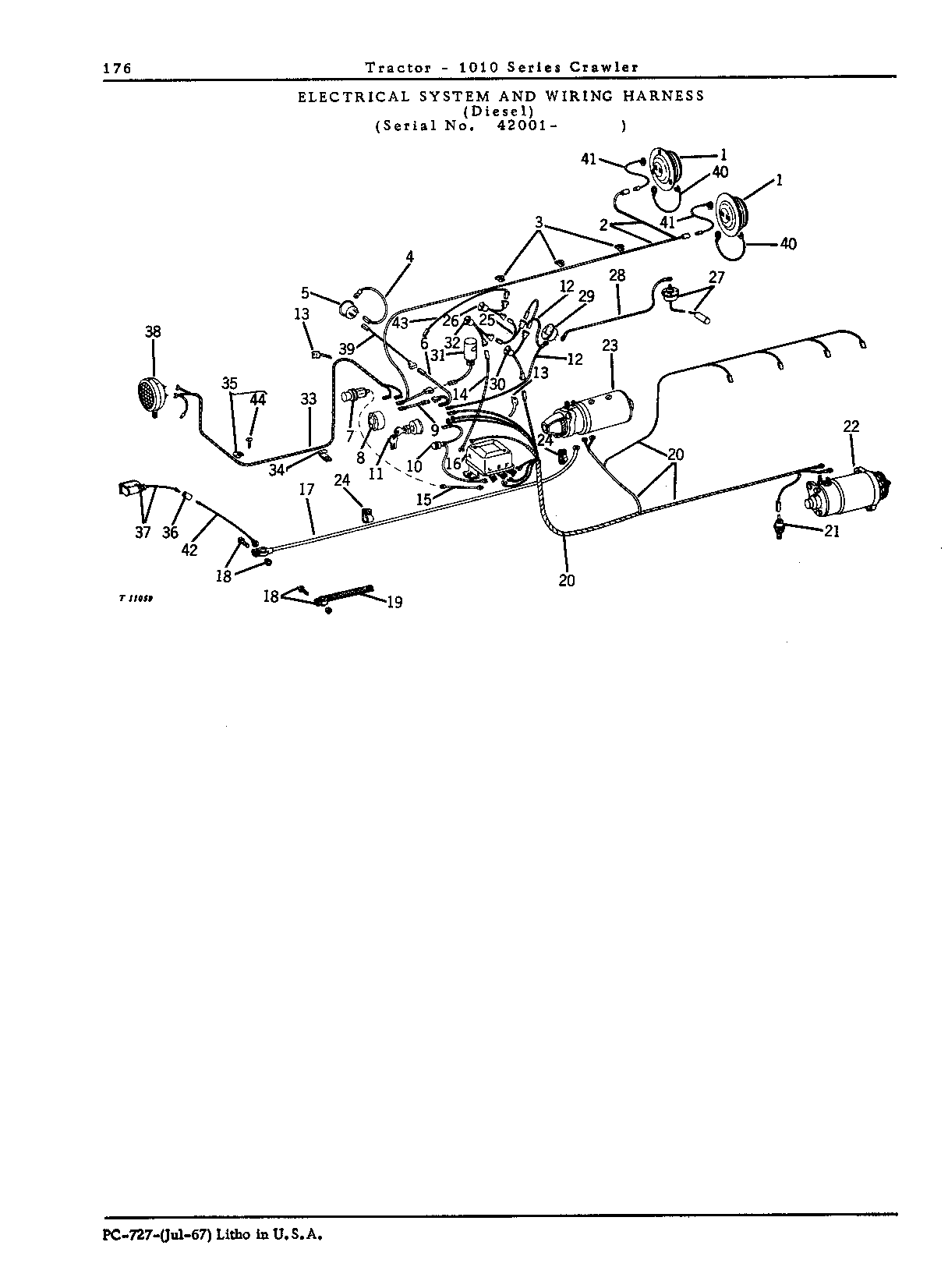 Electrical system - diesel (Continued)
