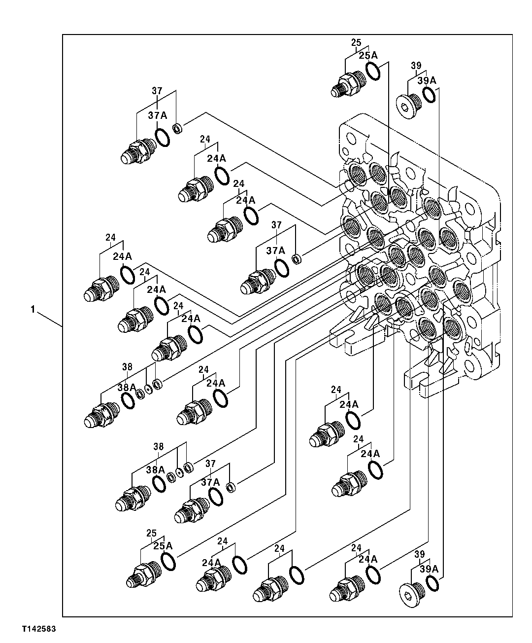 PILOT SIGNAL MANIFOLD (PILOT CONTROLLER SIDE)