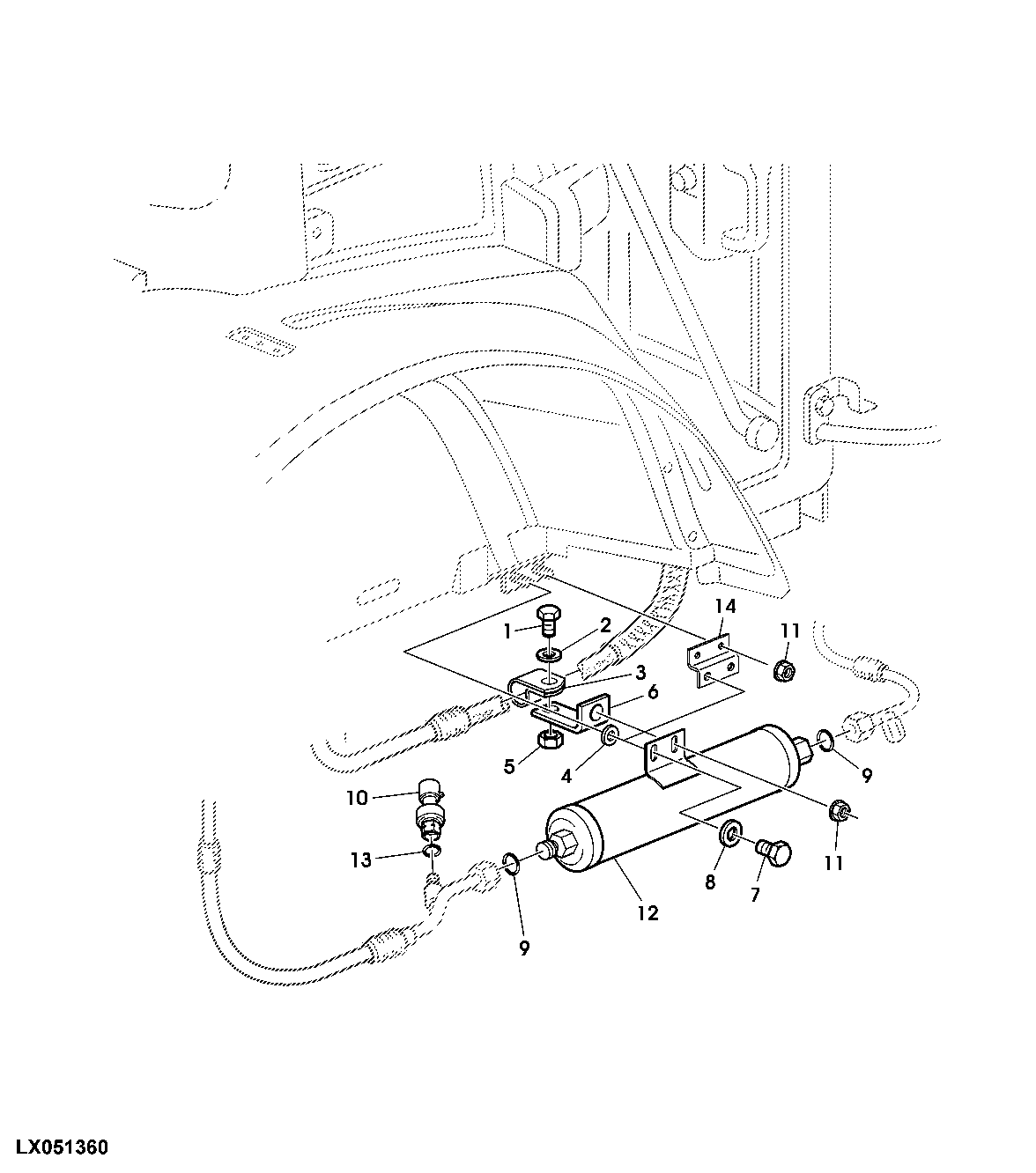 Receiver Dryer / Pressure Switch / Pressure Sensor, W/ AC