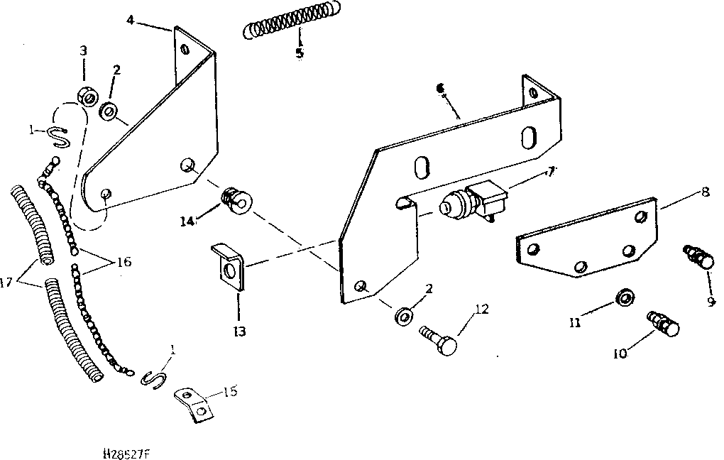 ACTUATOR SWITCH AND MOUNTING (AUTOMATIC HEADER HEIGHT CONTROL)