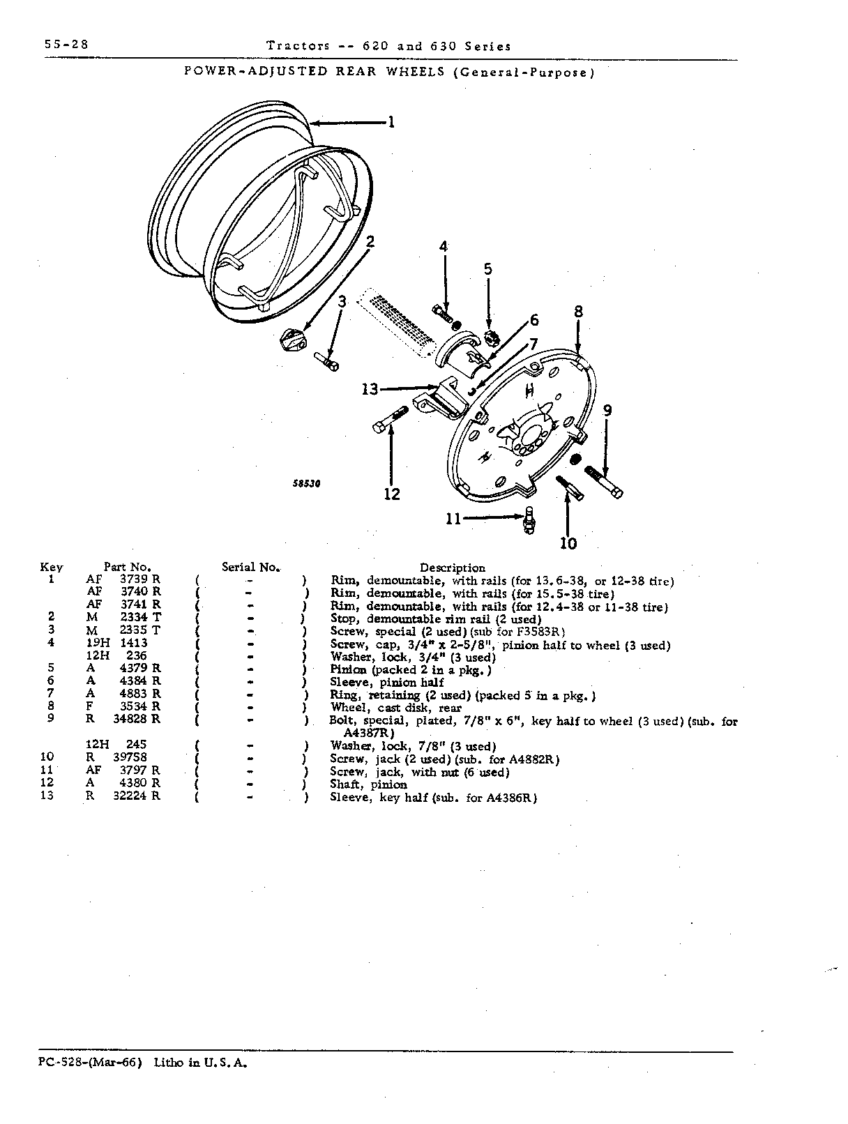 Rear wheels, power adjusted