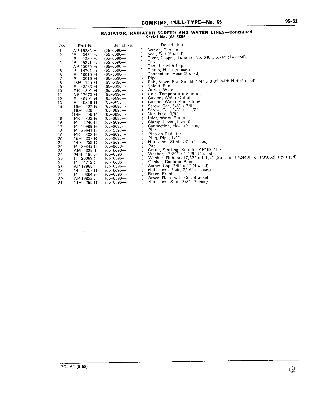 95 Engine, Hercules Q XD-3 (Continued)