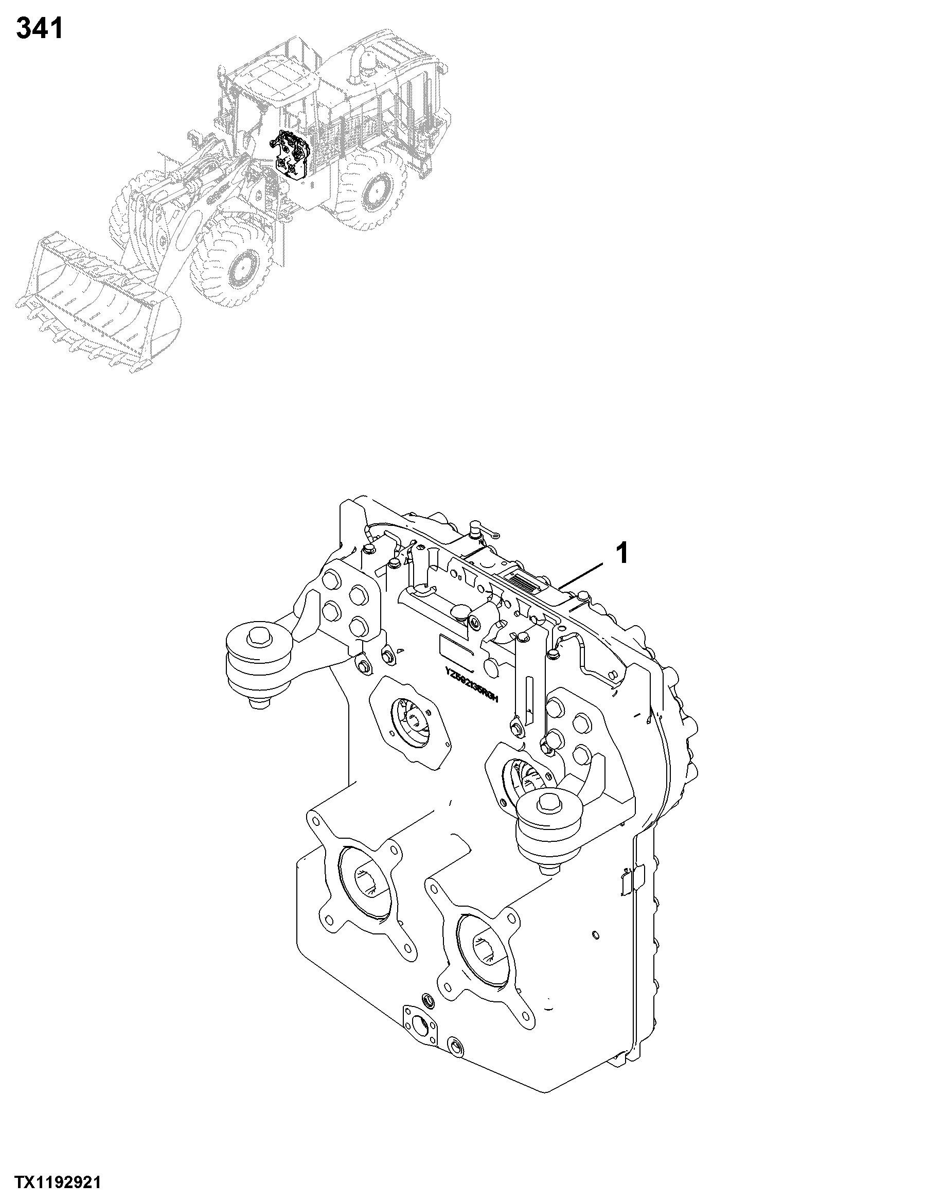 0341 Housing, Covers and Complete Transmissions