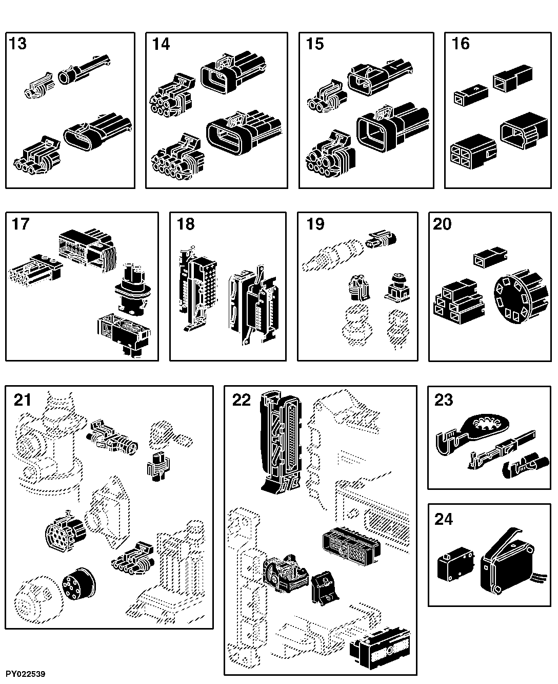 43 ELECTRICAL COMPONENTS / CONTROL UNITS AND MISCELLANEOUS SMALL PARTS