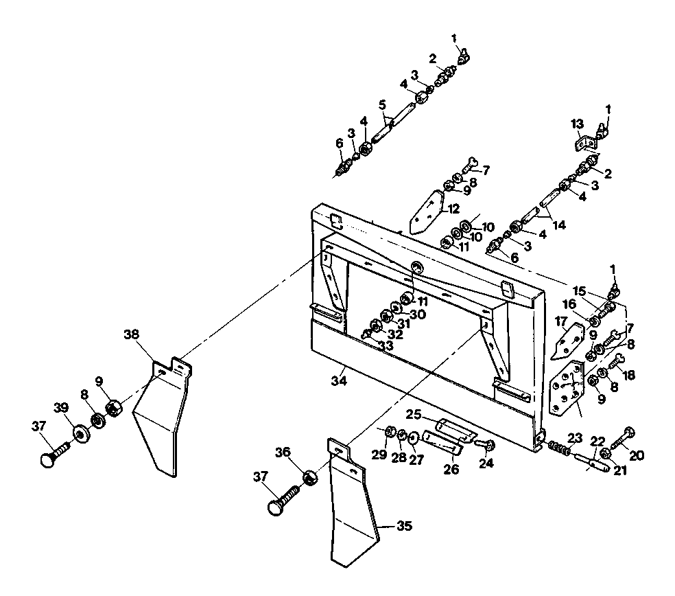 FEEDER HOUSE - OSCILLATING PLATE, LEVELING SYSTEM