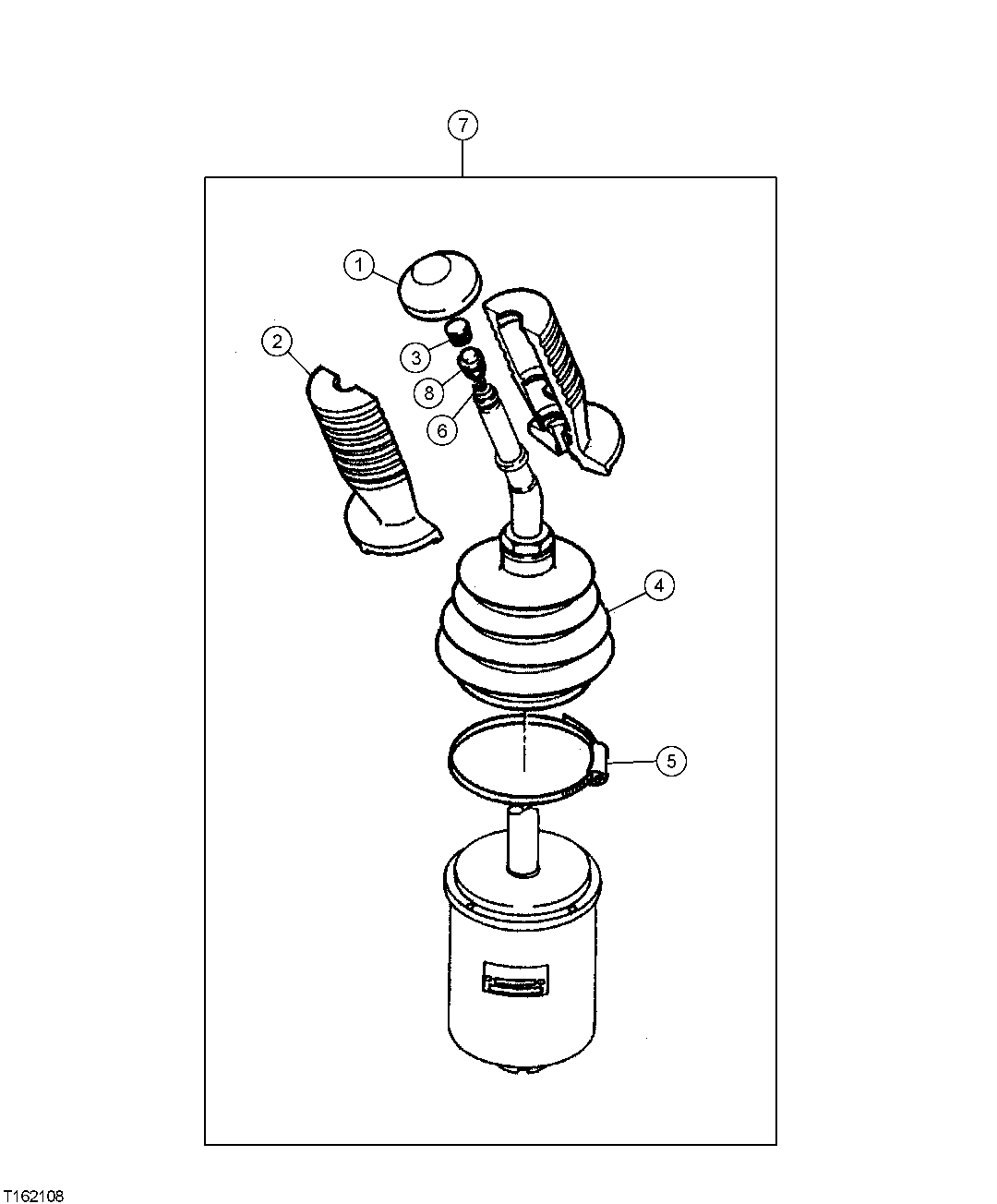 Forward, Neutral, Reverse Control Lever ( - 008189)