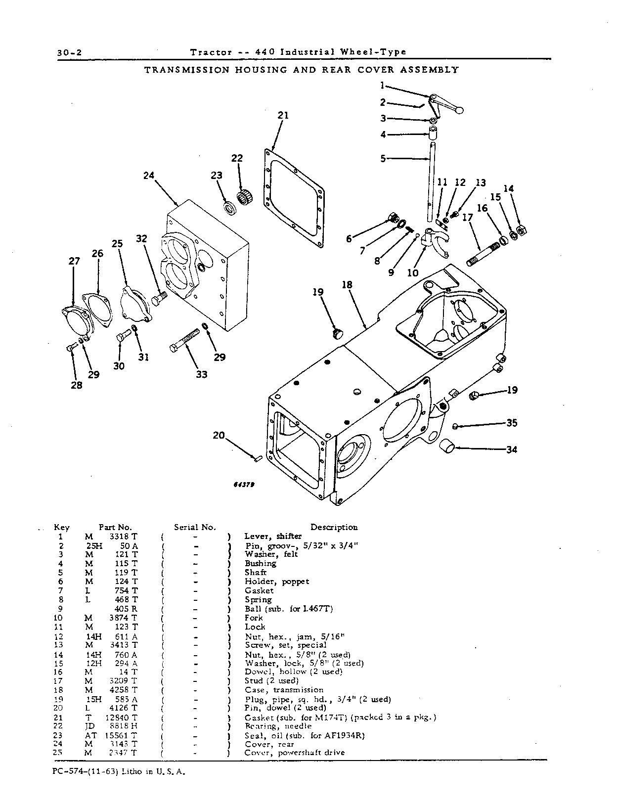 Transmission, Differential, Powershaft, and Belt Pulley