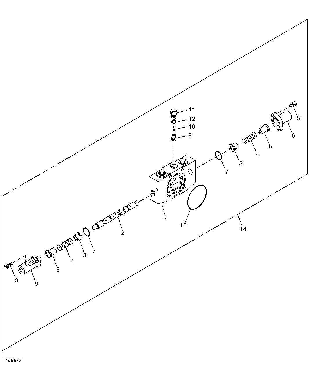 Swing Flow Control Valve Components Section