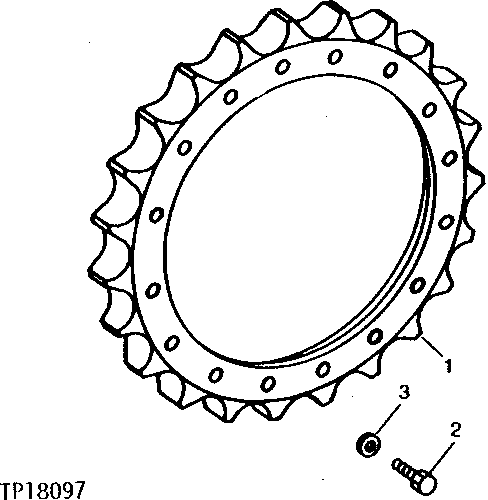 Track Drive Sprocket