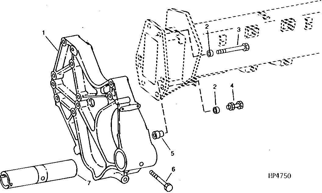 Final Drive Inner Casting And Pivot Tube (Sidehill), Ring And Pinion