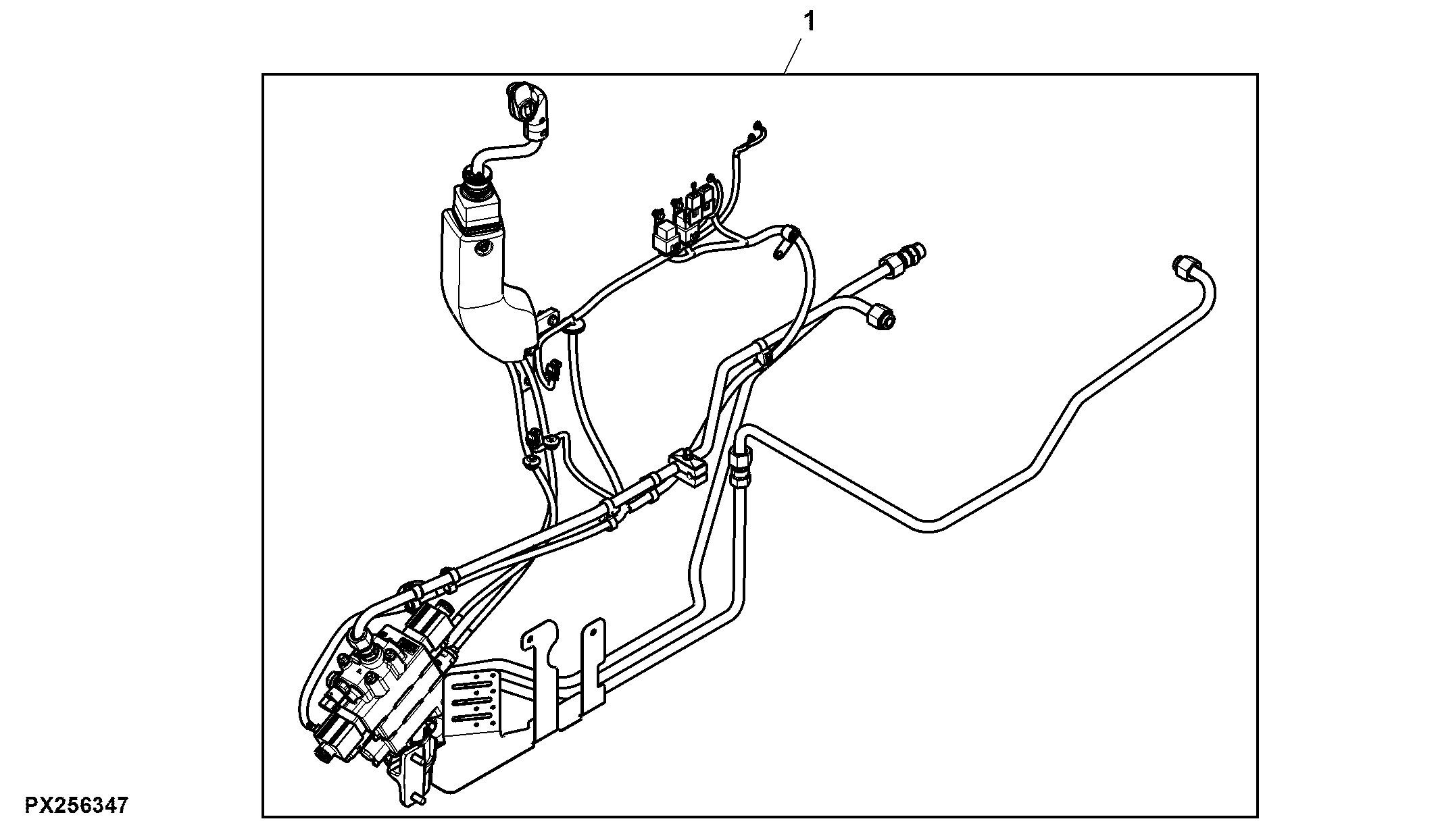 Triple Mid SCV W/ Controls, Attachment