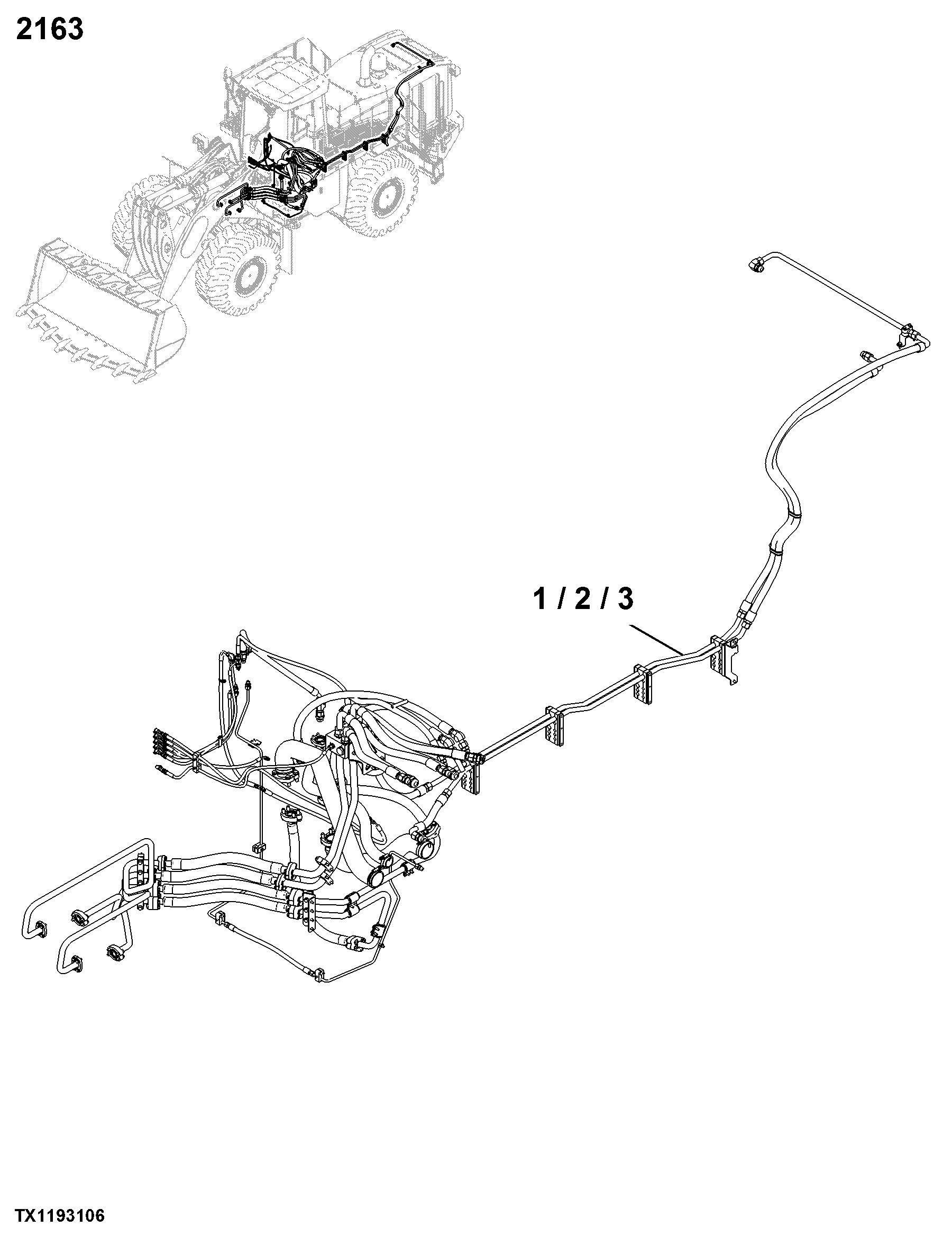 2163 Hydraulic Lines and Hoses