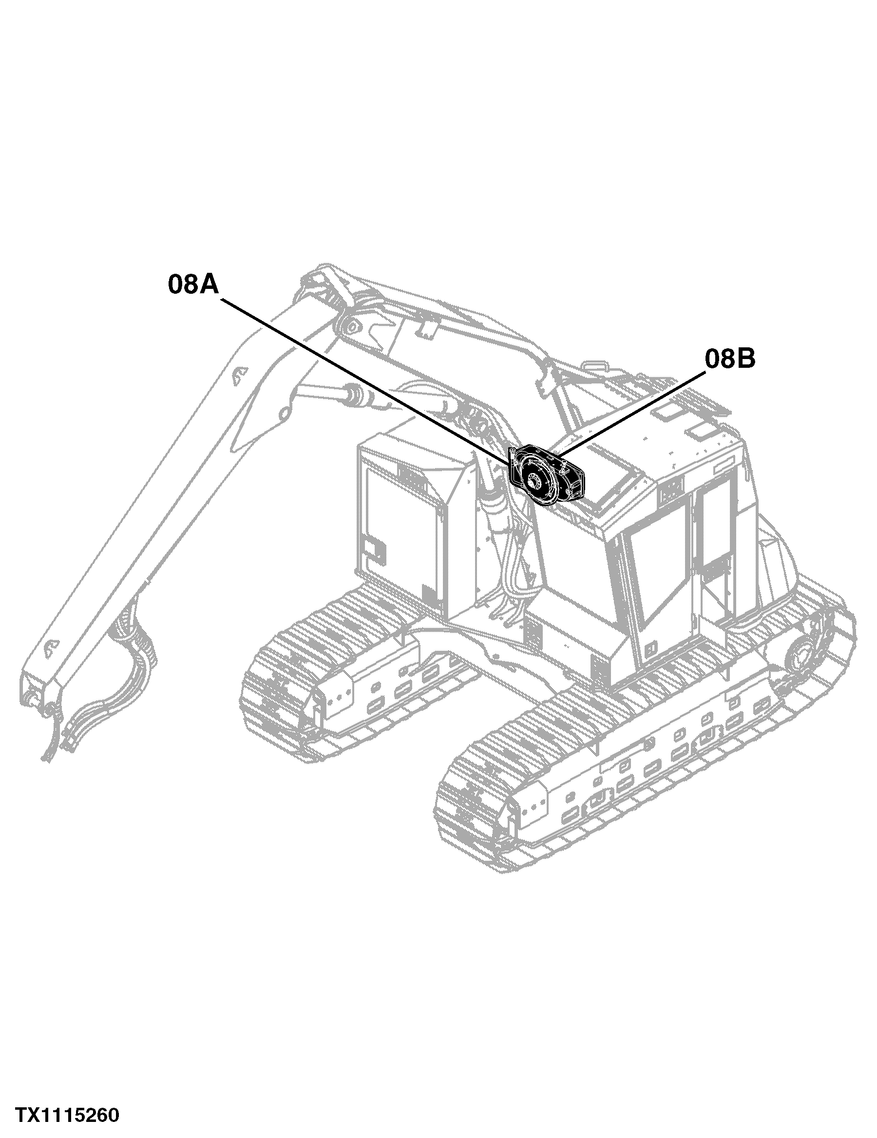 703JH Tracked Harvester (PIN: 1T0703JH_ _C220453 - C269976)
