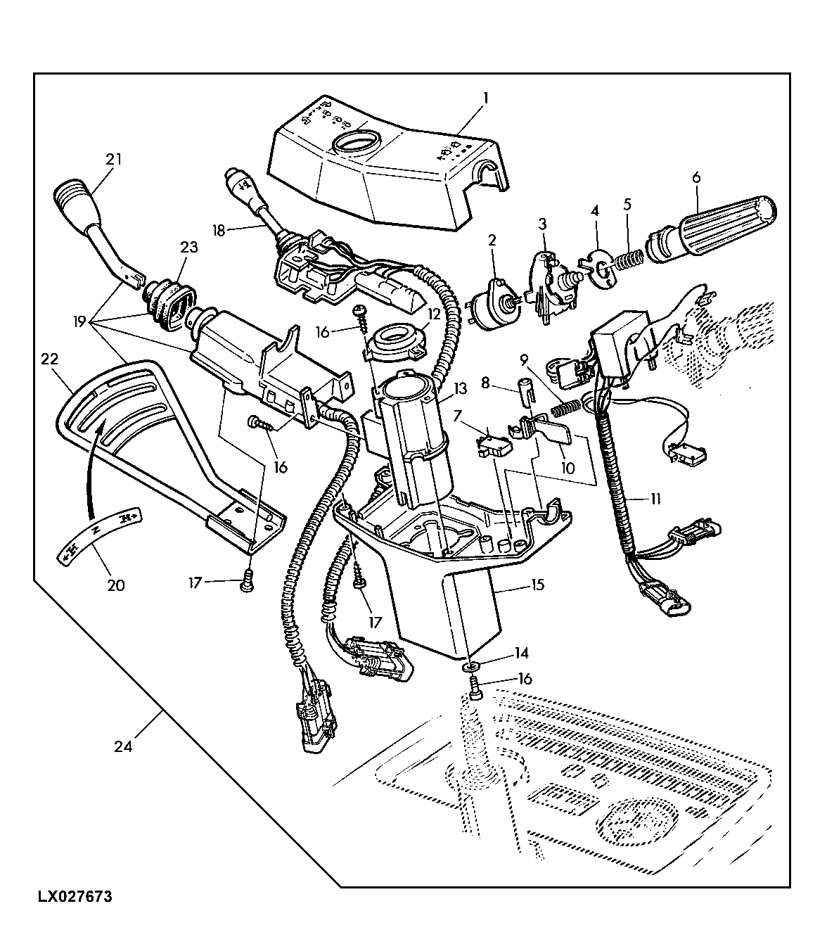 Multi-Function Unit With Electr. Reverser Control (Not IVT™)
