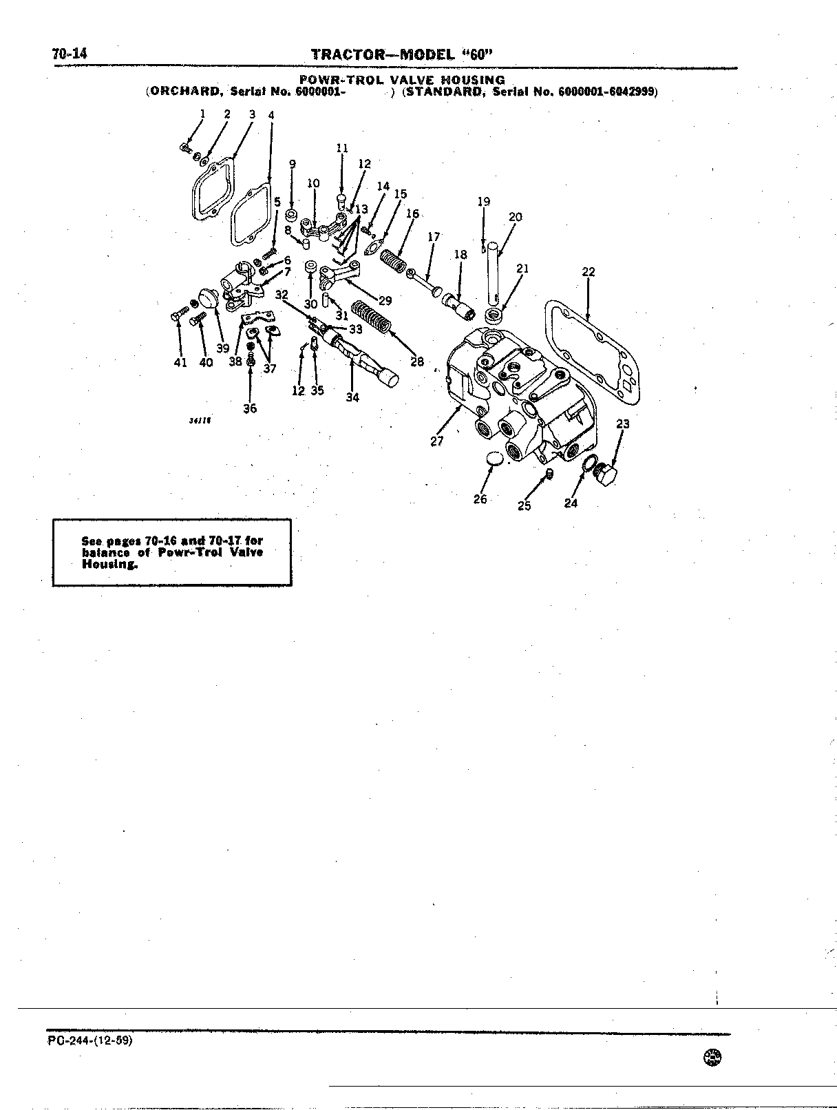 Section 70-Hydraulic Mechanism (Continued)