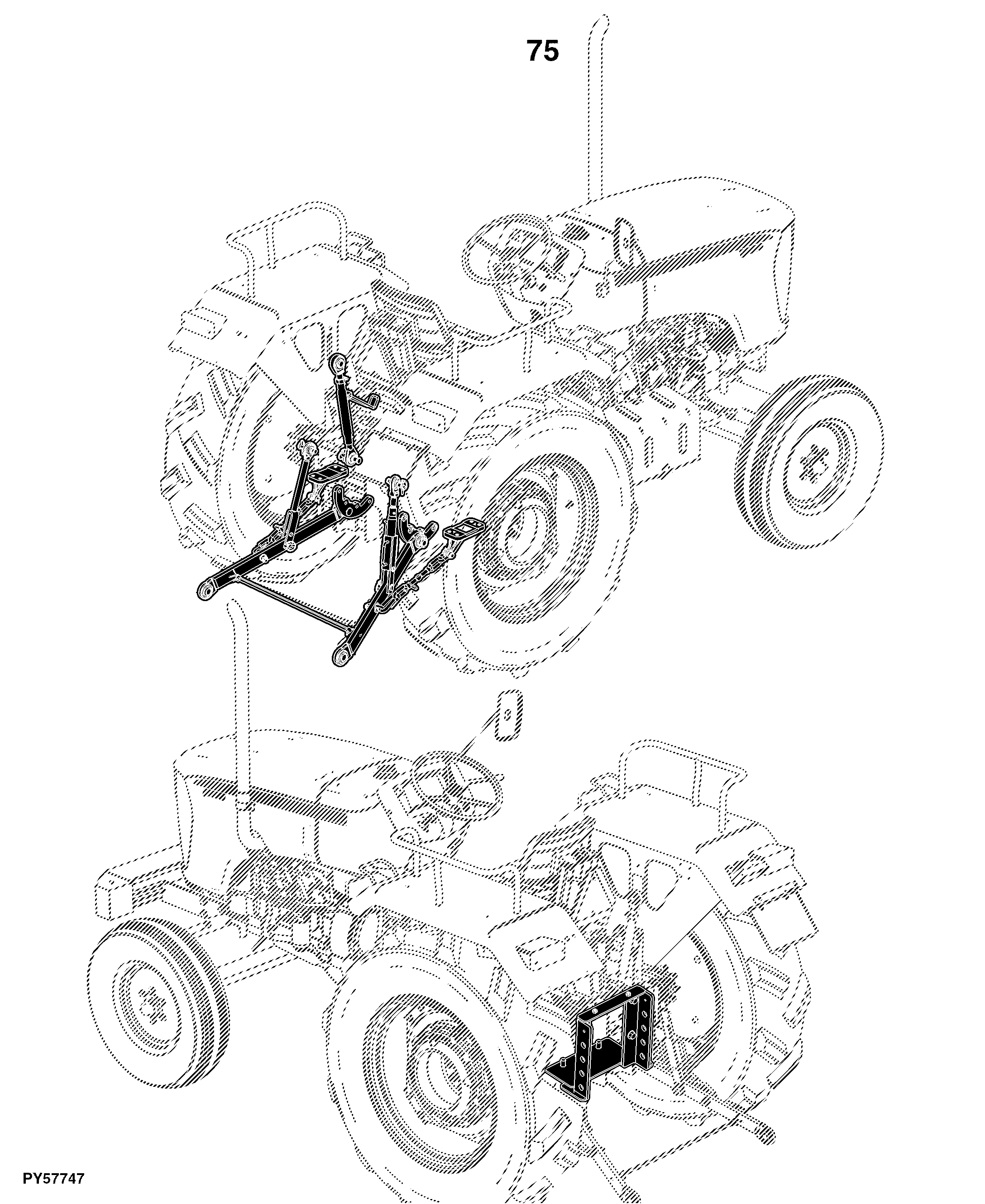 5039C Tractor (TREM IIIA Engine)(India Edition)