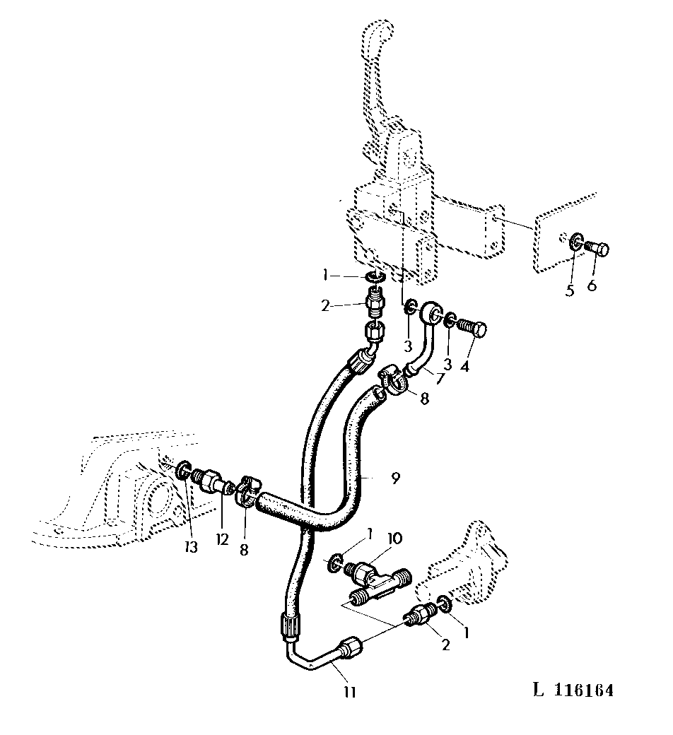 OIL LINES-SELECTIVE CONTROL VALVES (SPOOL TYPE) MC1 CAB