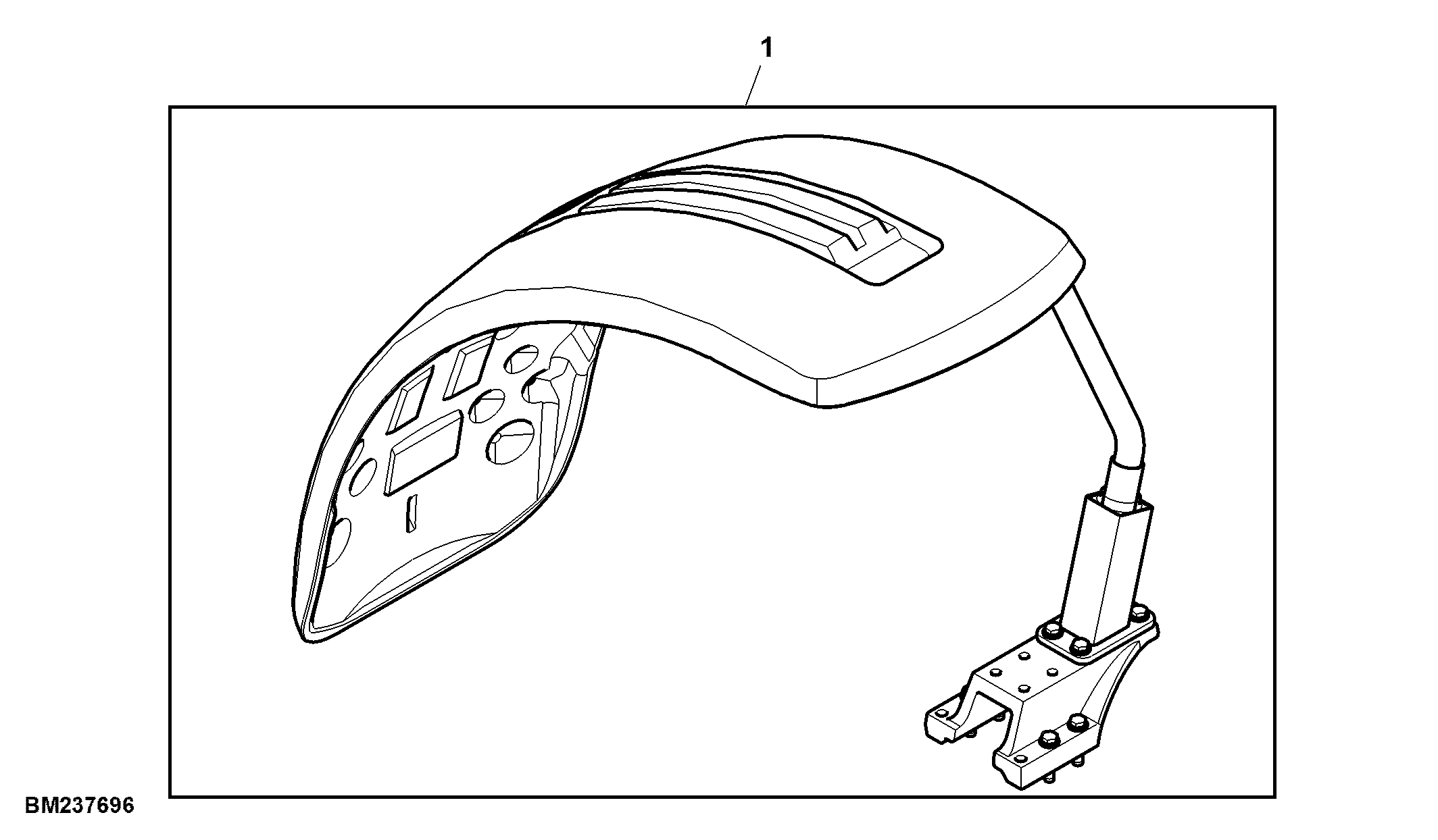 Attachment, Fender Kit, 450 mm