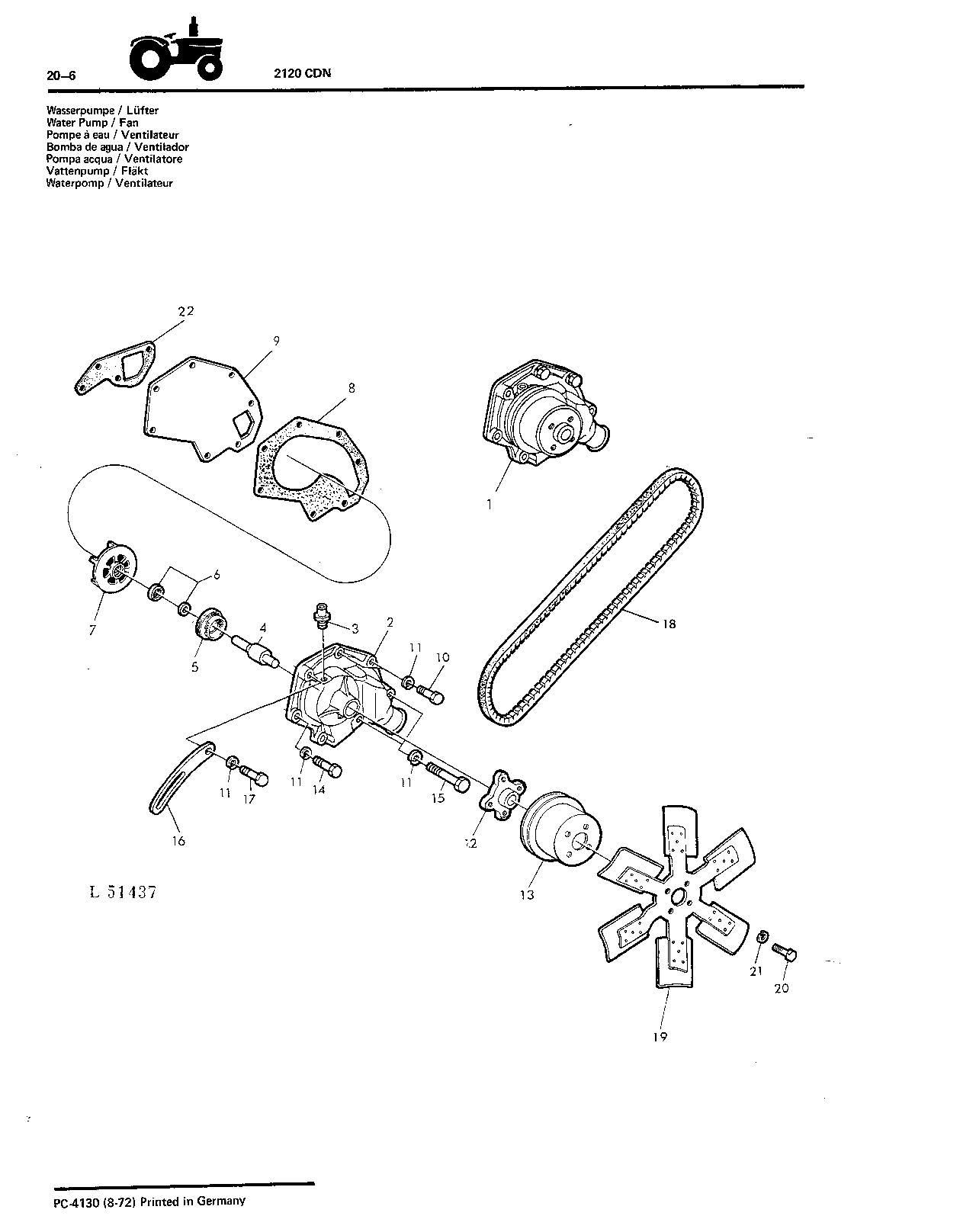 Water Pump / Fan