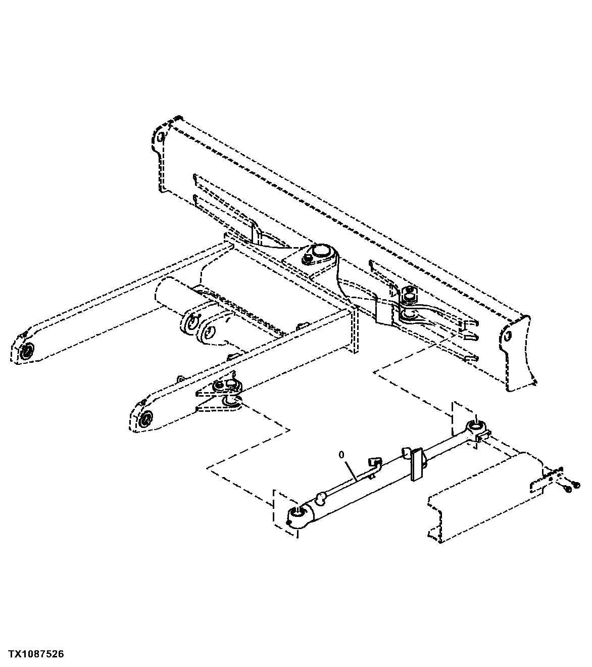 Blade Angle Hydraulic Cylinder