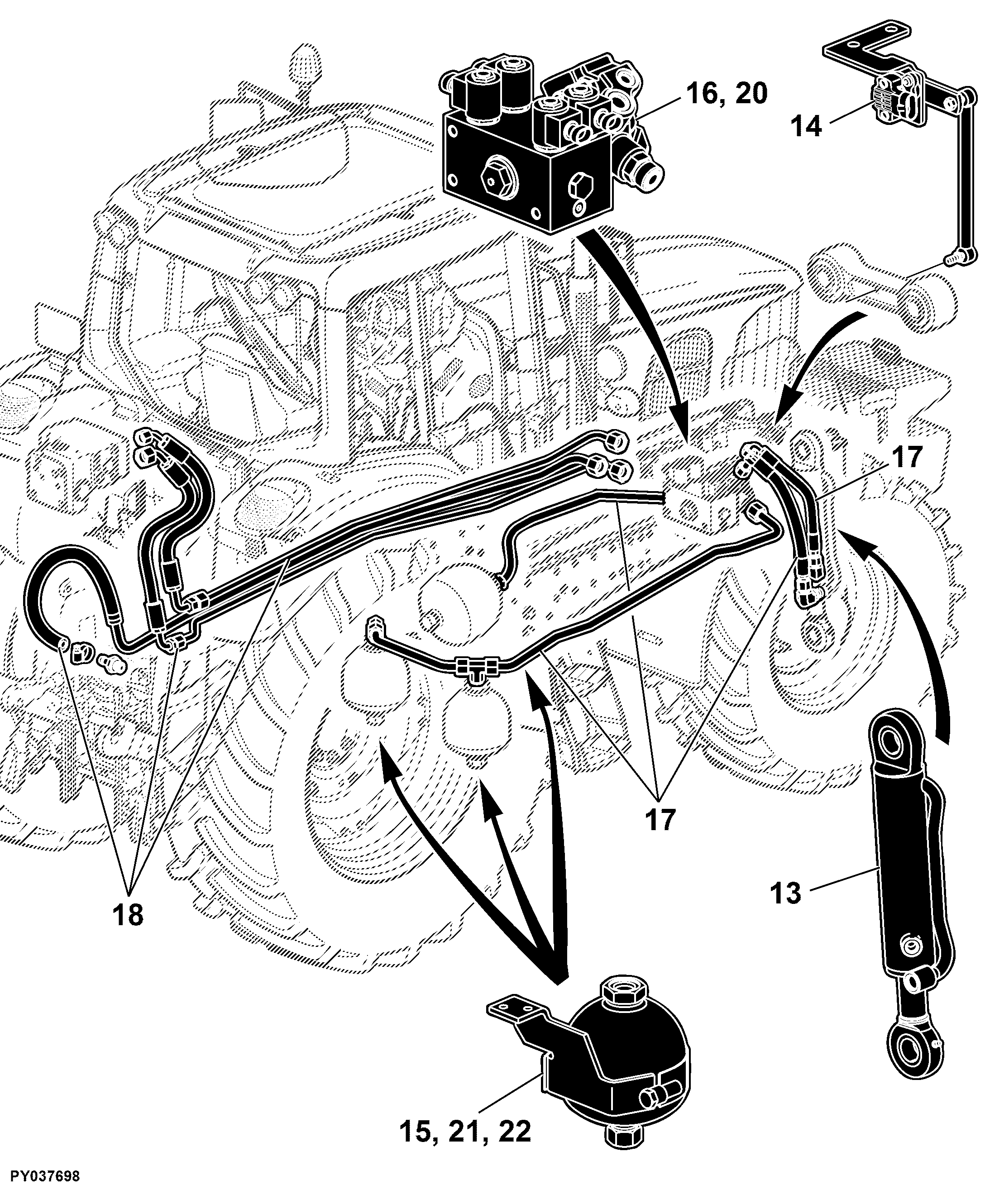 81 MFWD FRONT AXLE ACCESSORIES AND 2WD FRONT AXLES