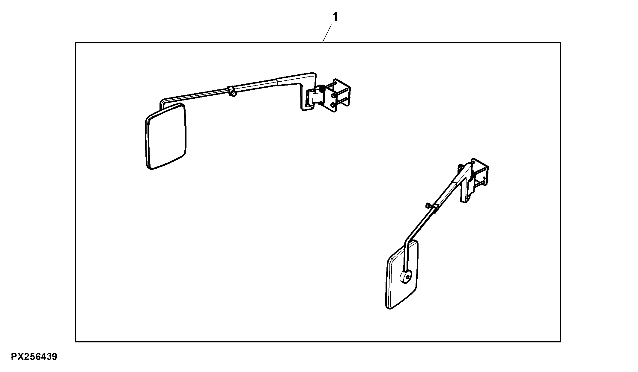 Attachment, Telescopic Mirrors, OOS