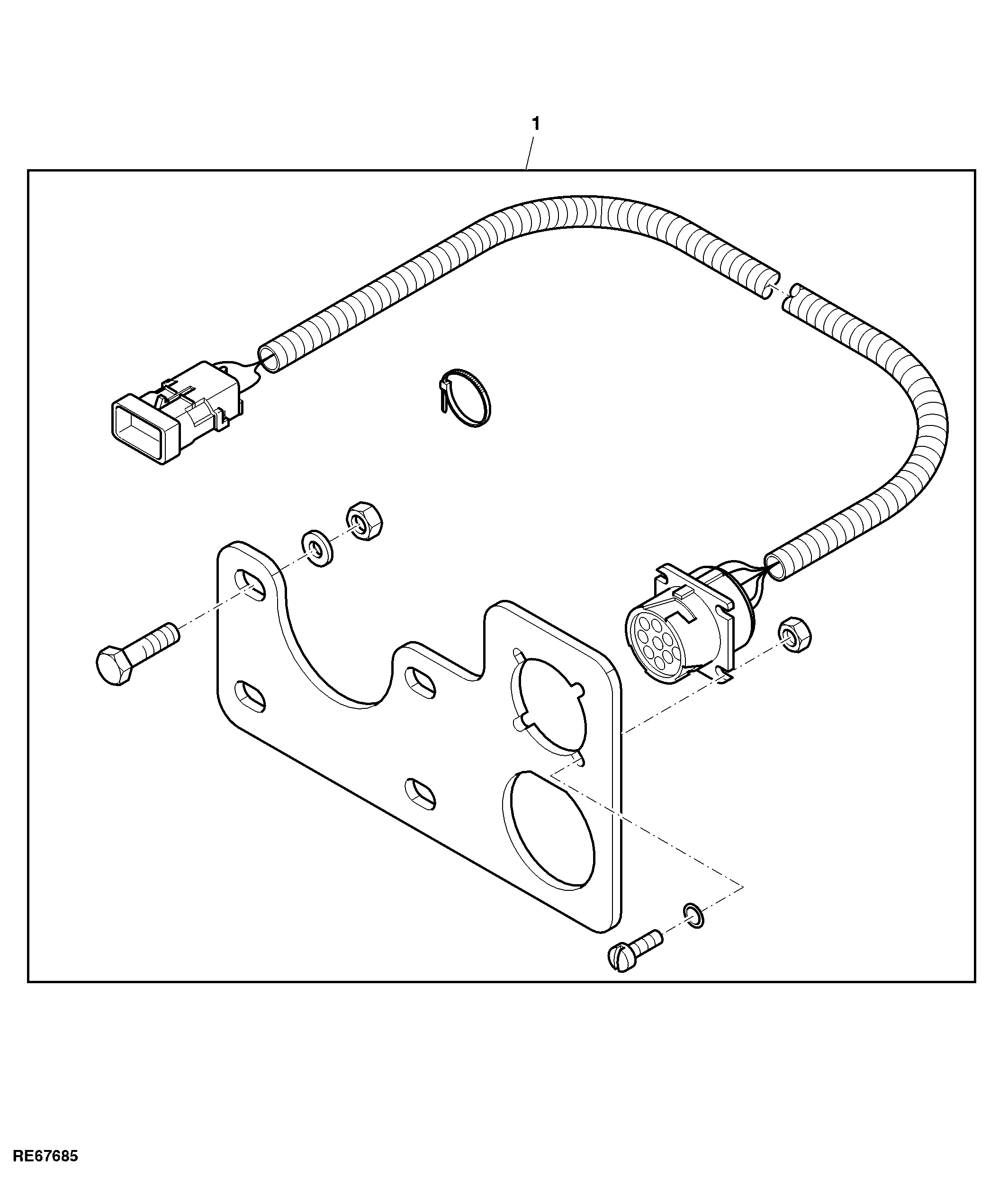 Attachment, EH Depth Control Connector, TouchSet™ Depth Control
