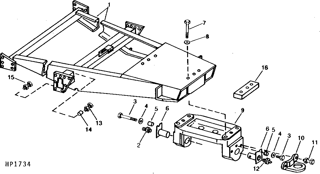 Rear Axle Frame And Support (Heavy Duty And 4 - Wheel Drive)