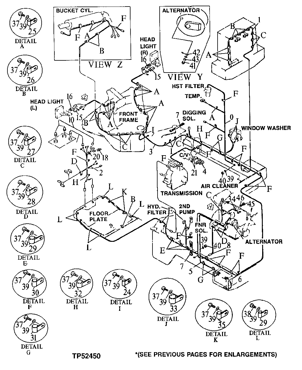 MAIN WIRING HARNESS (WITH CANOPY) ( - 000285)