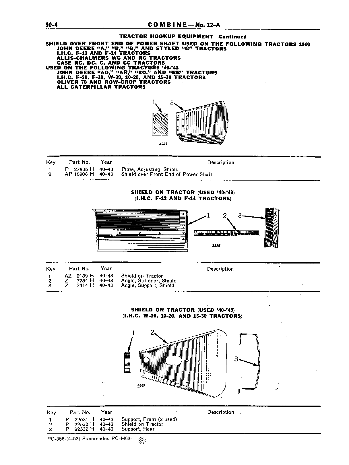 Section 90-Hookup Equipment (Continued)