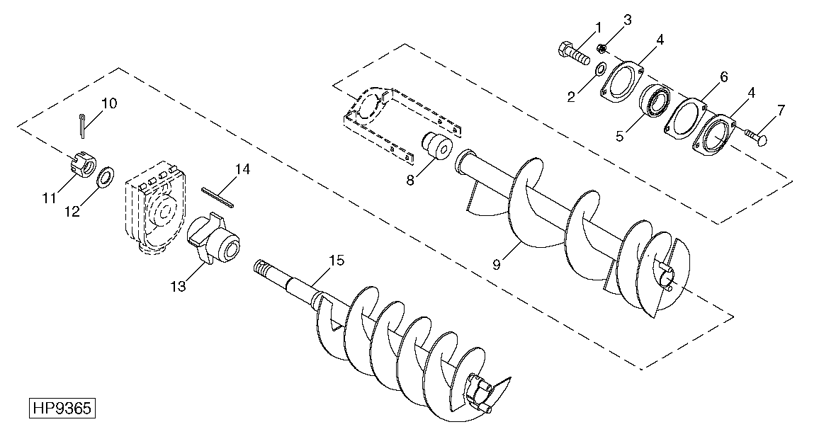 Folding Clean Grain Loading Auger (660301 - )