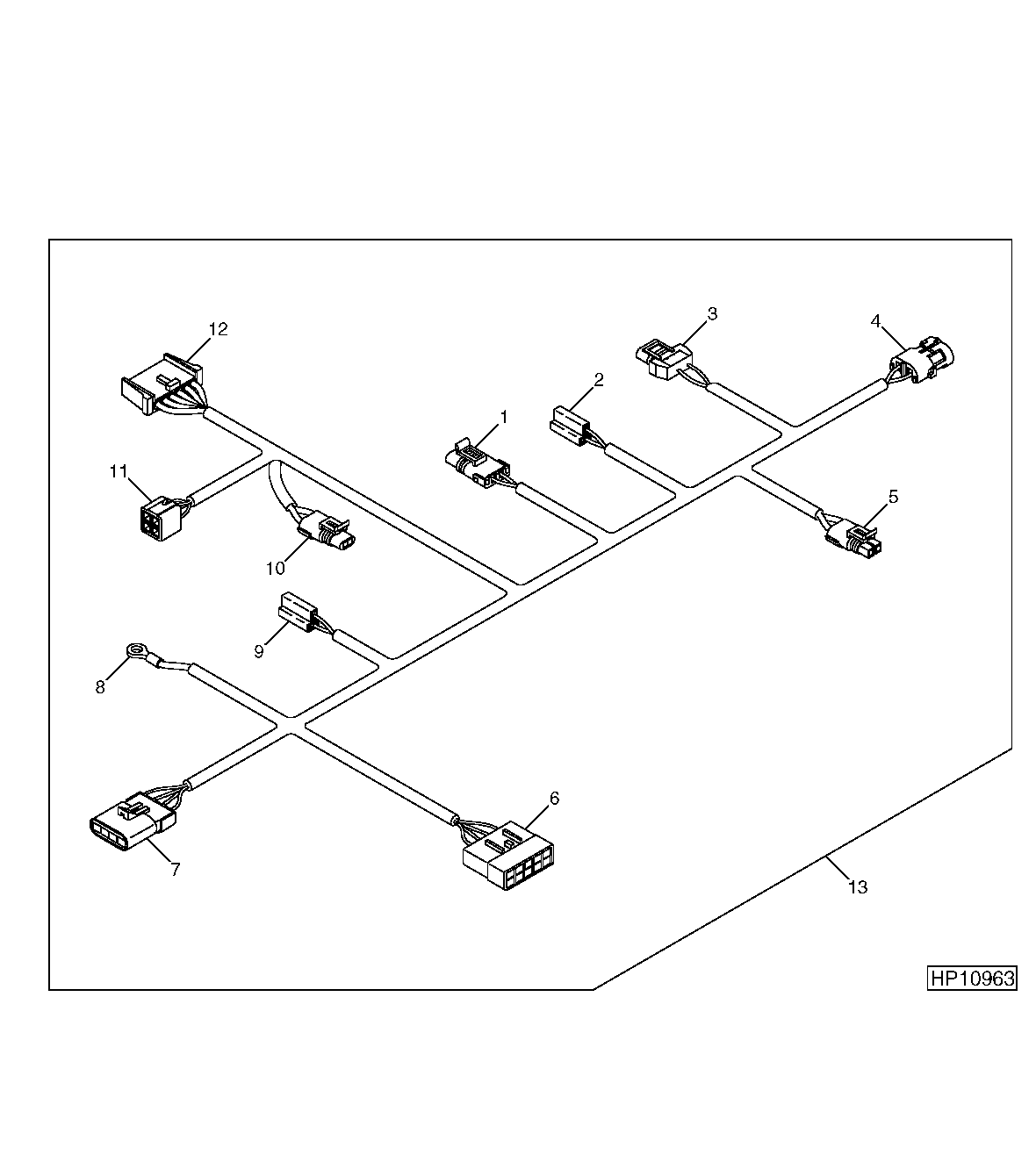 Air Conditioning Wiring Harness (695401 - )