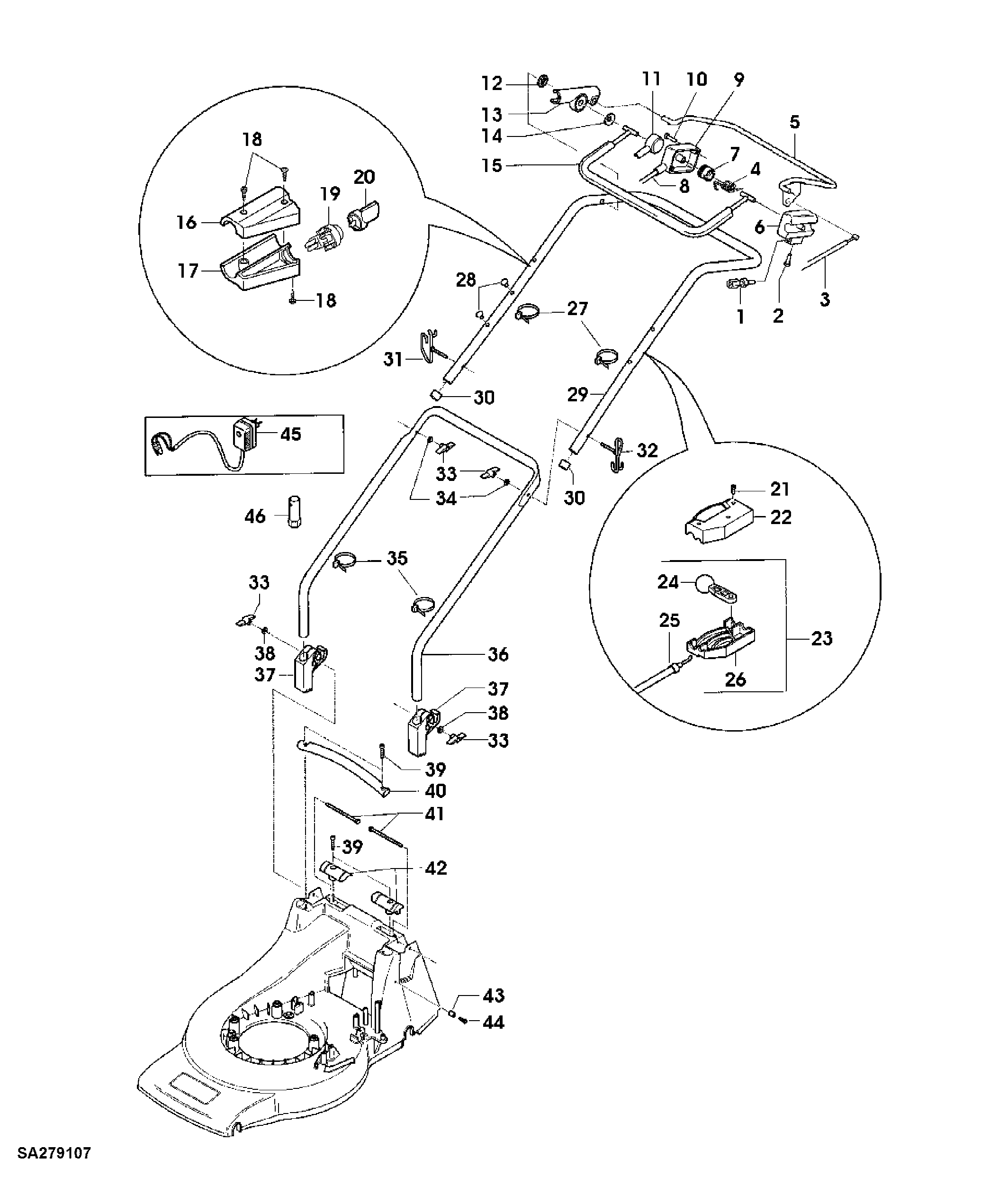 Guide, Starting Motor, Shift Linkage (000459 - )
