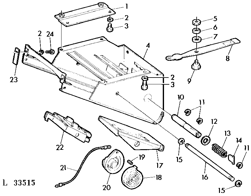 SEAT SUPPORT (PERSONAL POSTURE SEAT WITH SG2 CAB)