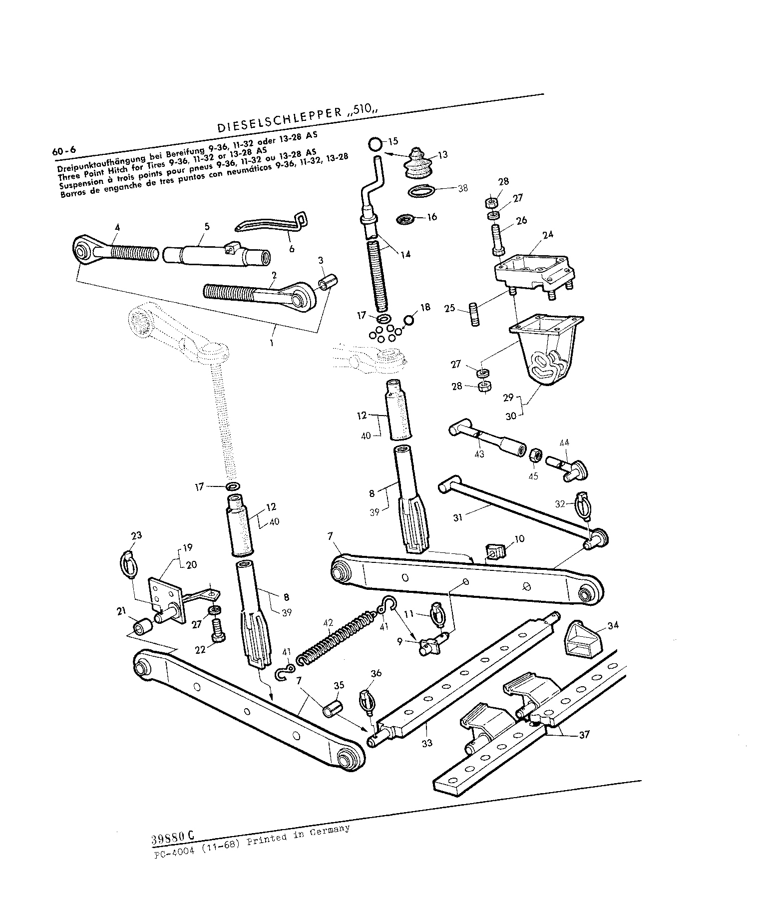Three Point Hitch (Continued)