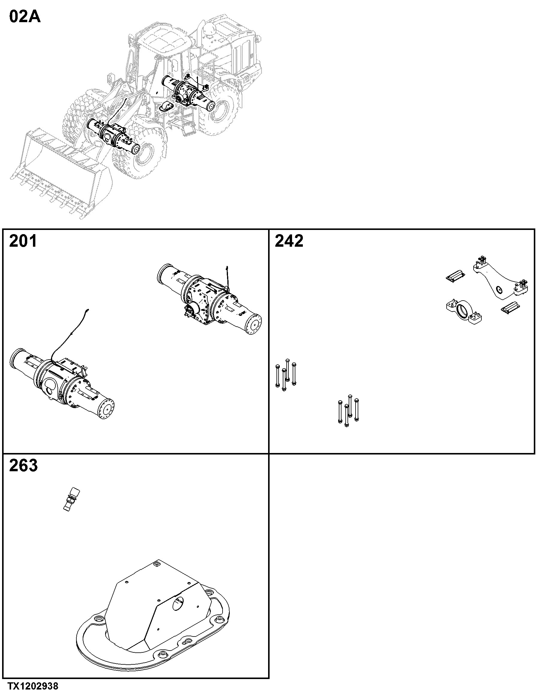 02A Axles, Differentials & Suspension Systems