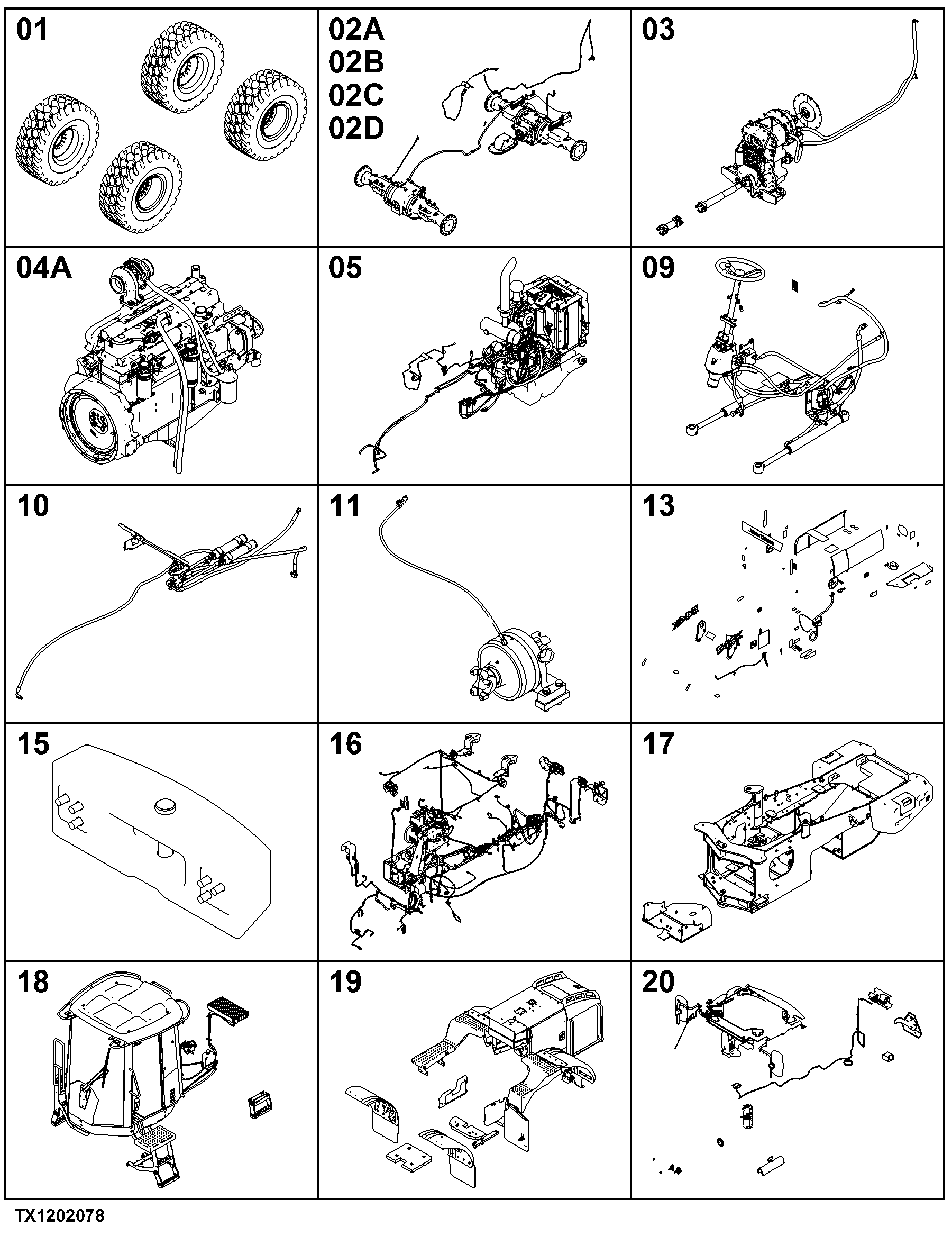 544K Loader (PIN: 1DW544K_ _ _D670308-677548) Engine 6068HDW74