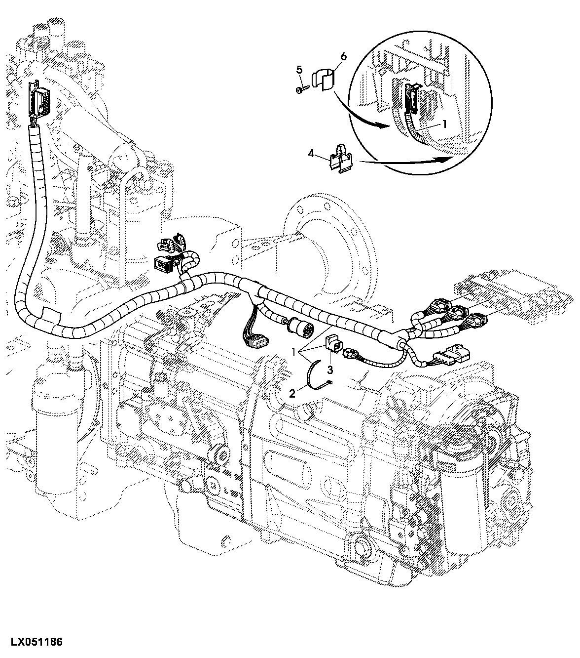 WIRING HARNESS, ELECTRONIC POWER MODULE (PC5)